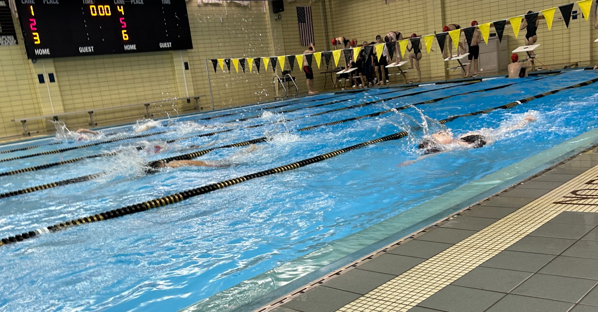 IHS Swimming Travels to Valley; Leaves with Two Victories Indiana