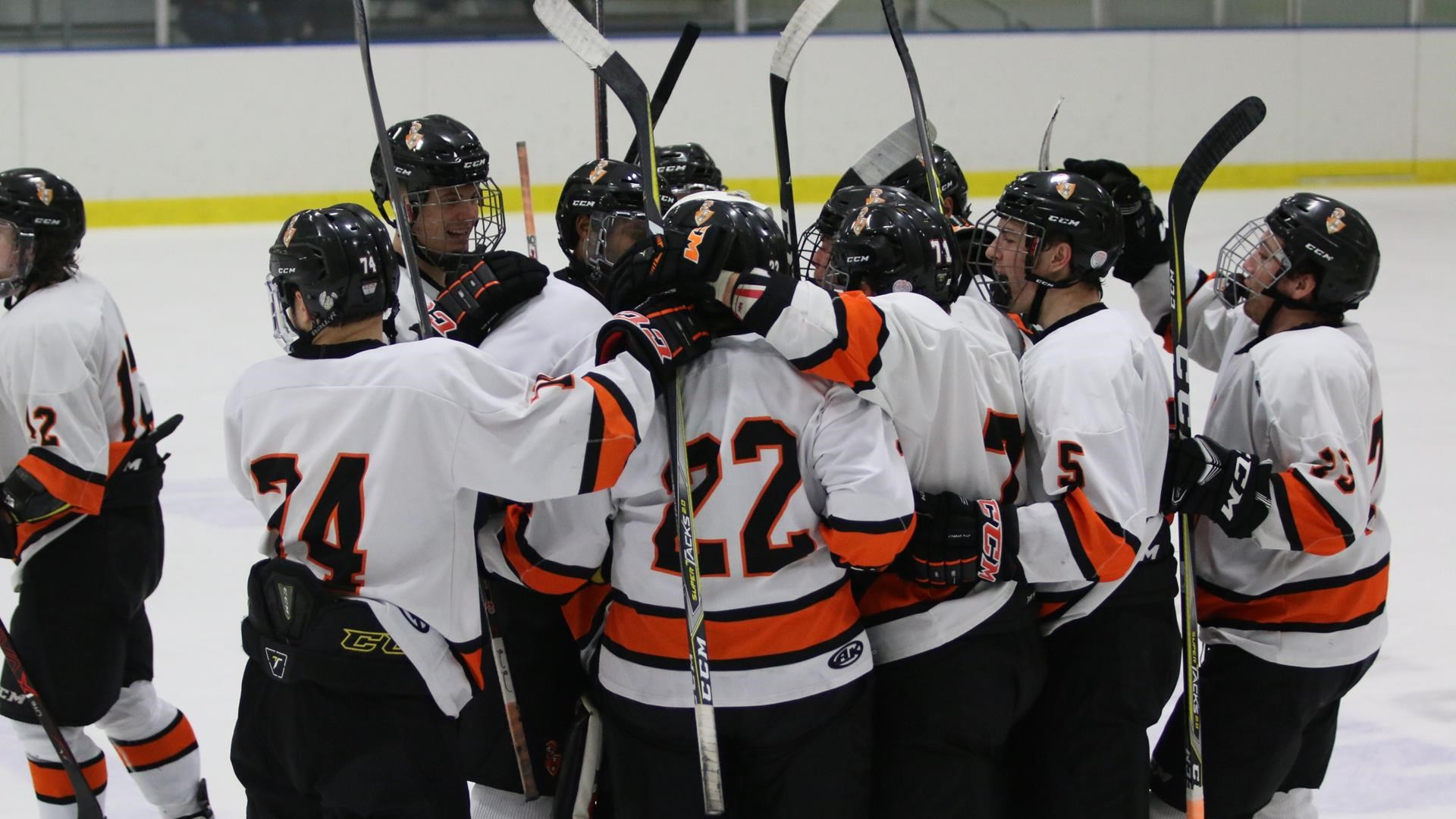 ACHA D3 Team Celebration over IU