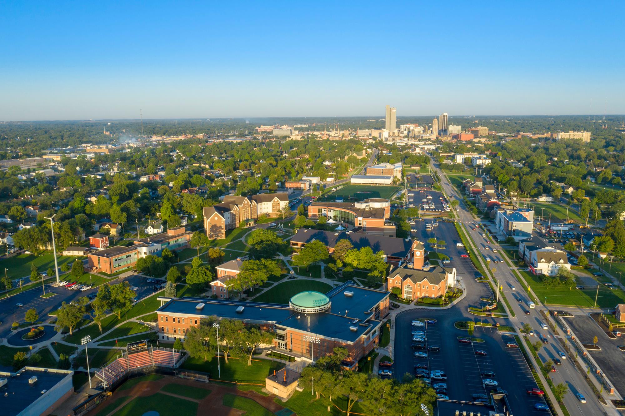 Indiana Tech Campus Drone
