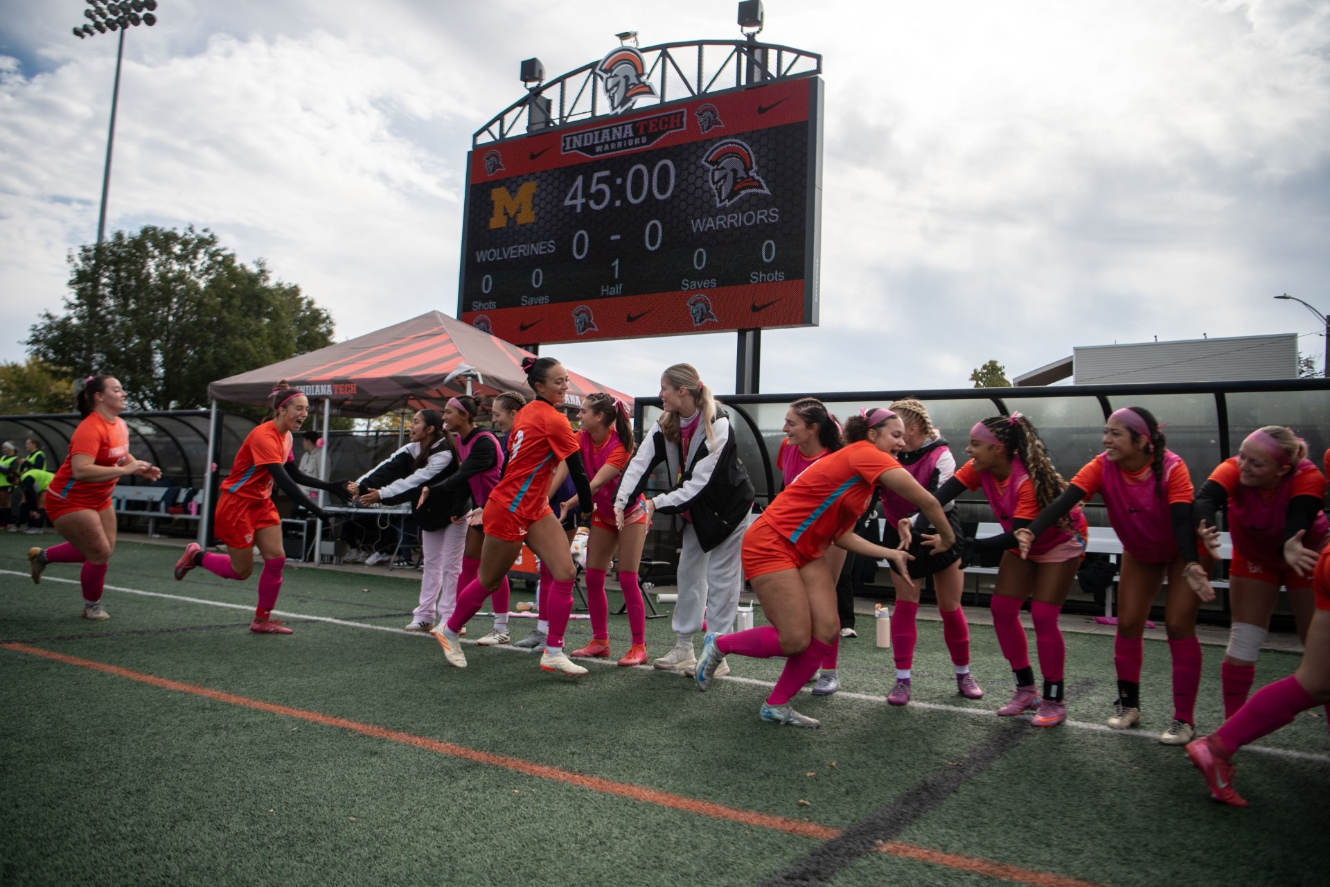 WSOC Team Pregame vs Dearborn