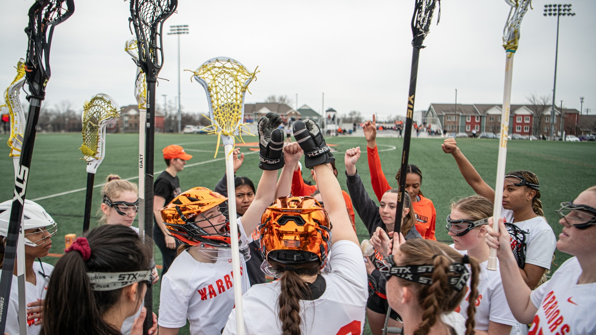 WLAX Huddle vs Bethel (Senior Day)