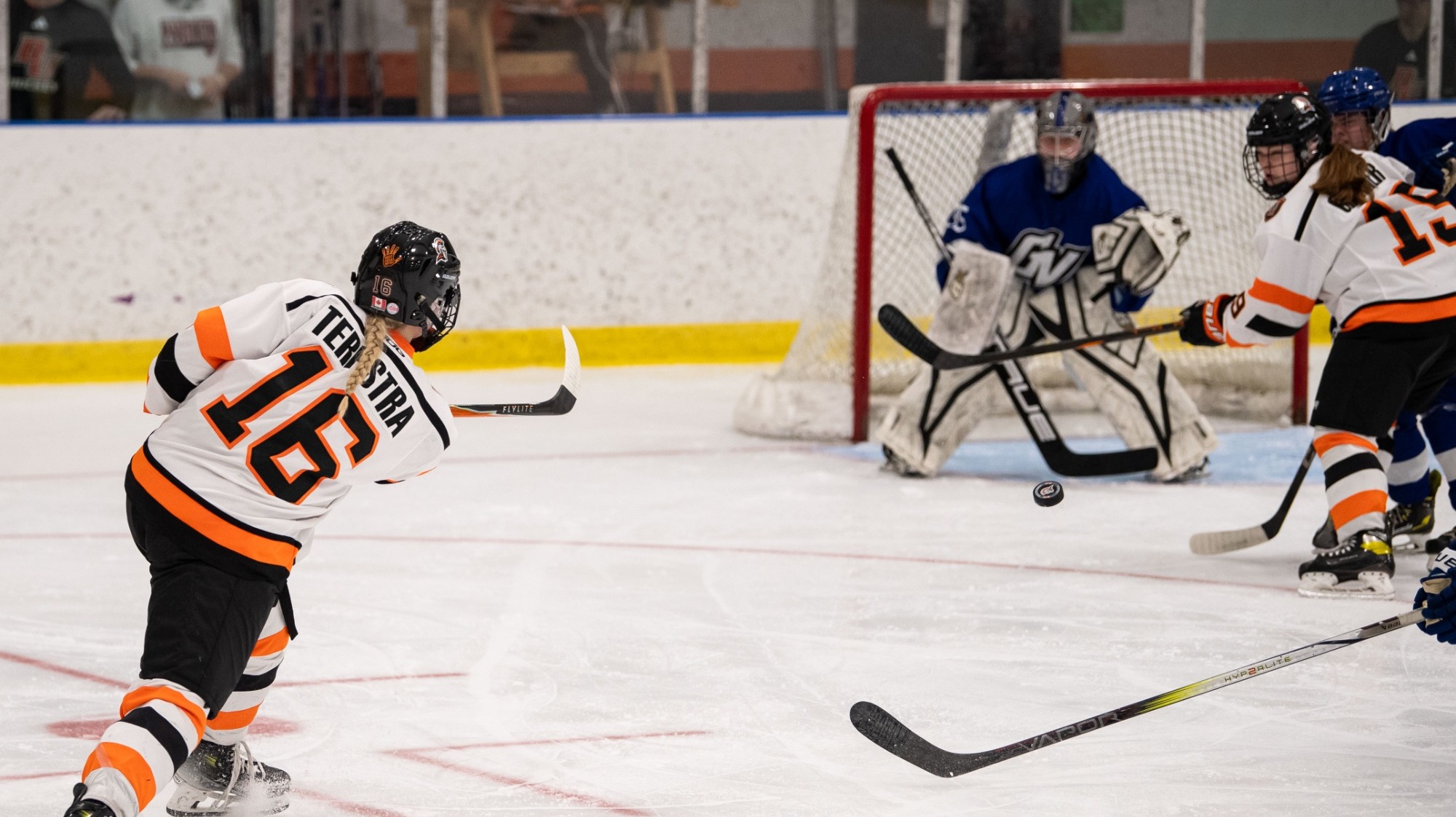Terpstra shoots for goal 