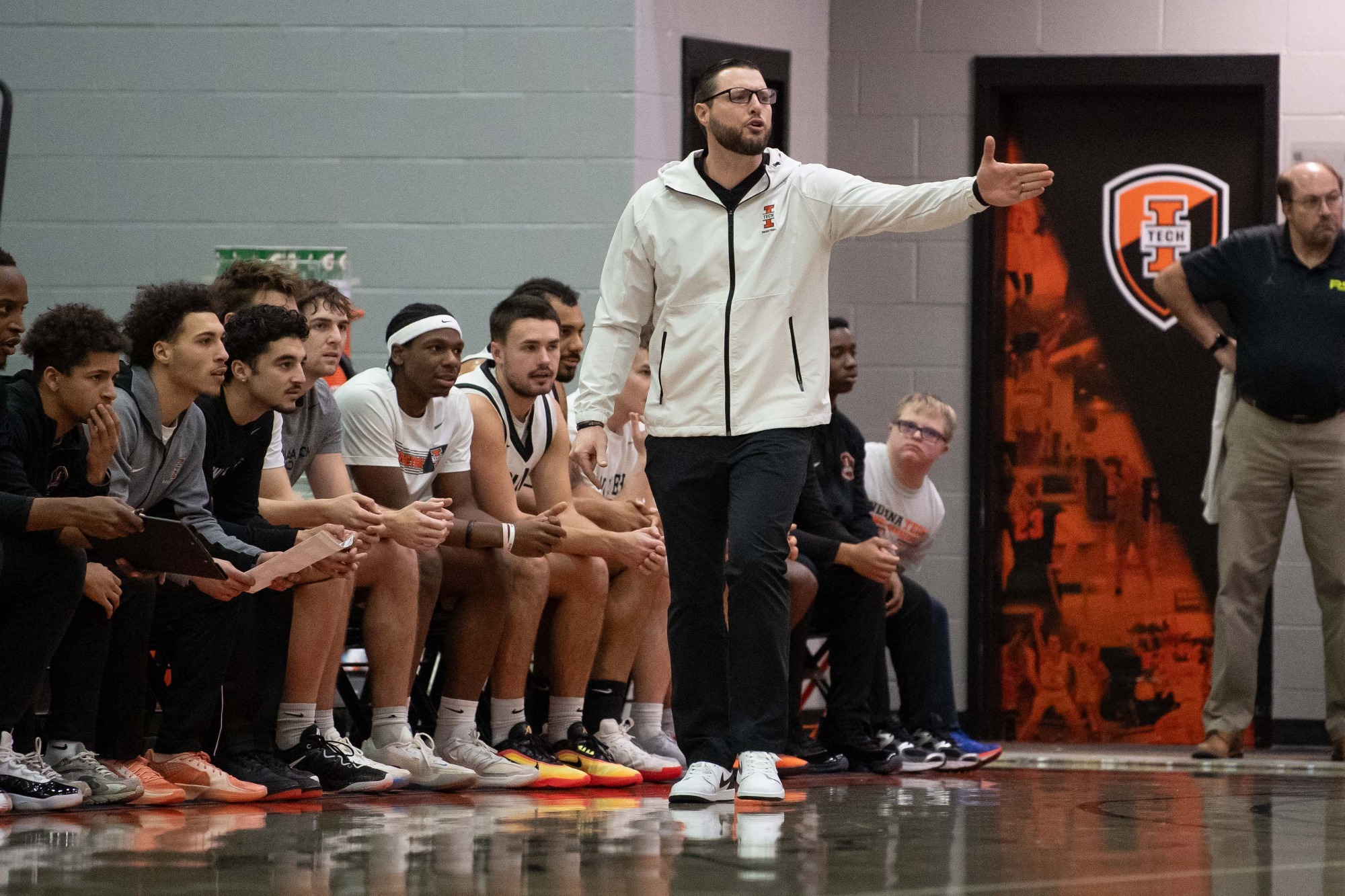 Coach Ted Albert vs Lourdes