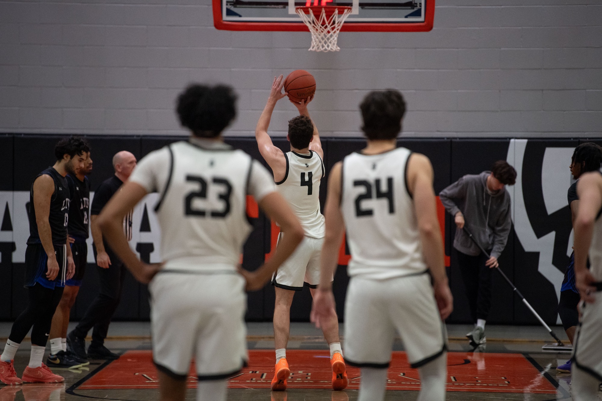 Beaston shooting free throw 