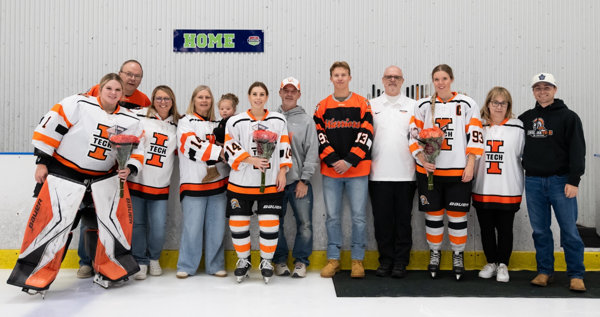 Seniors Berthiaume, Murray and Gilmour