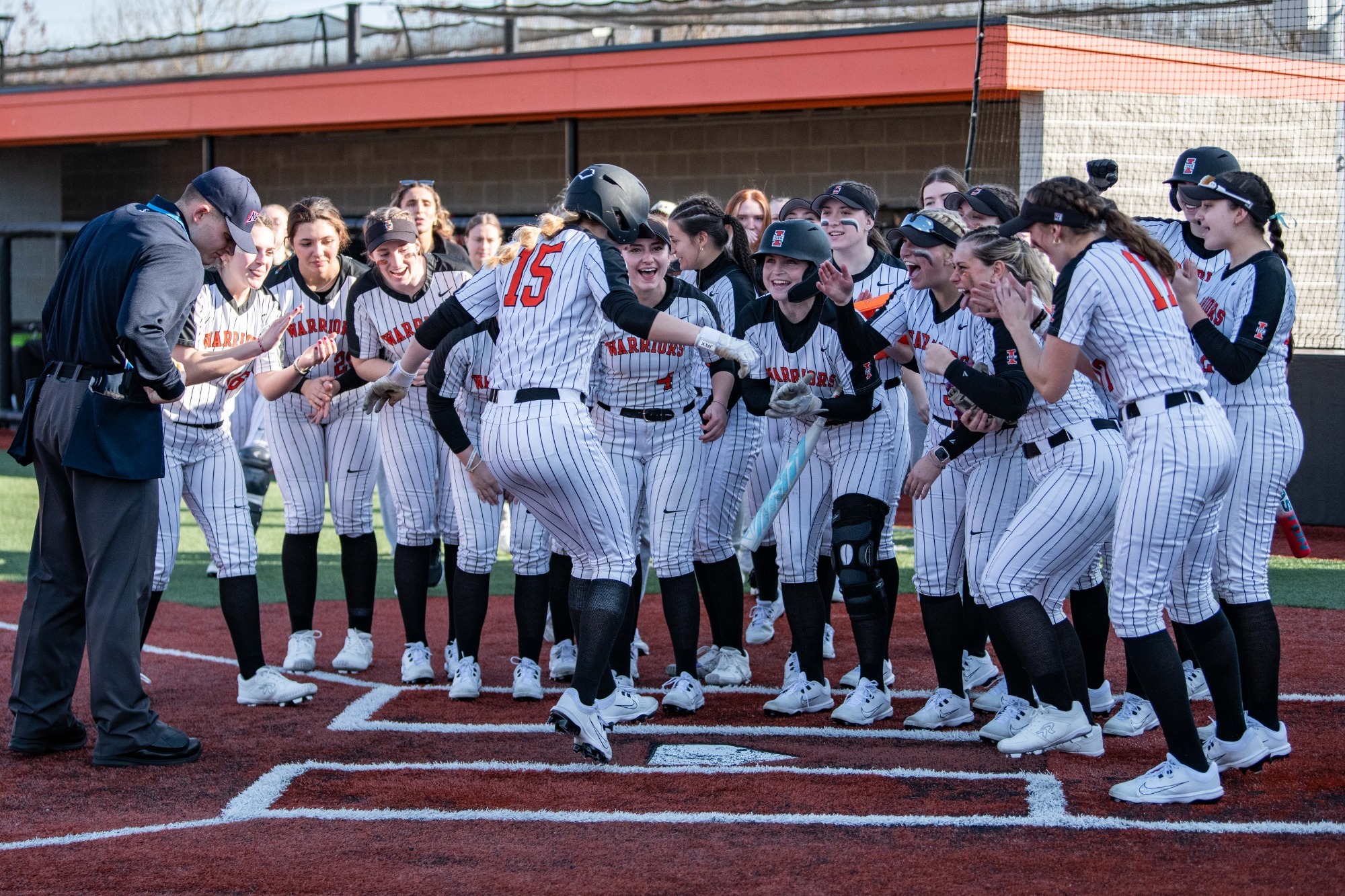 Alyssa Harvey HR vs Huntington
