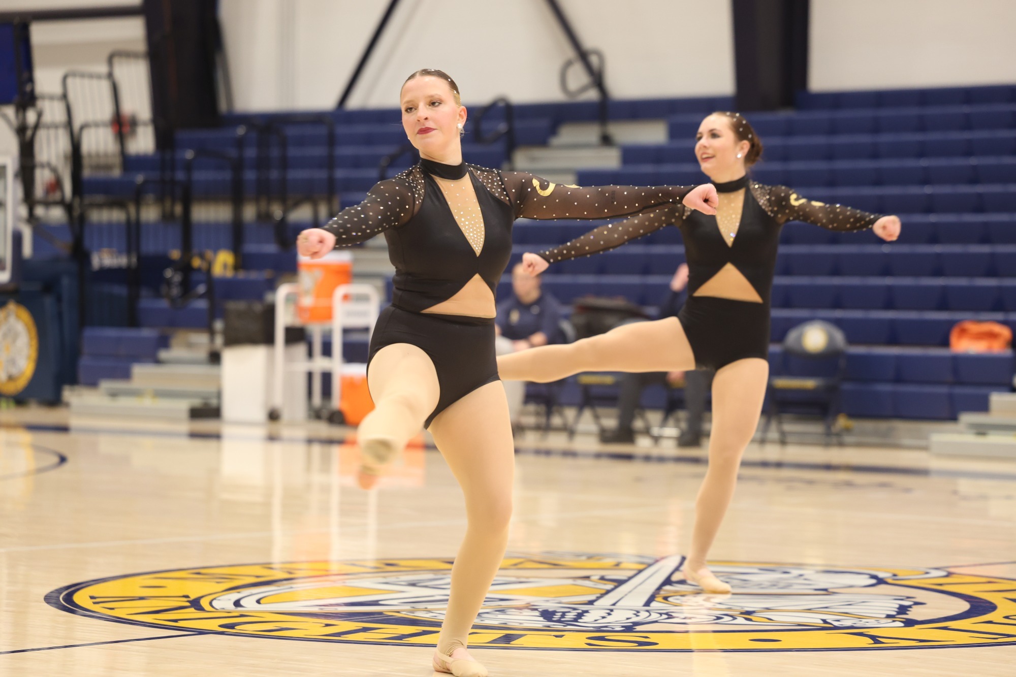 Kylie Myslinski and Rachel Thamer at Marian