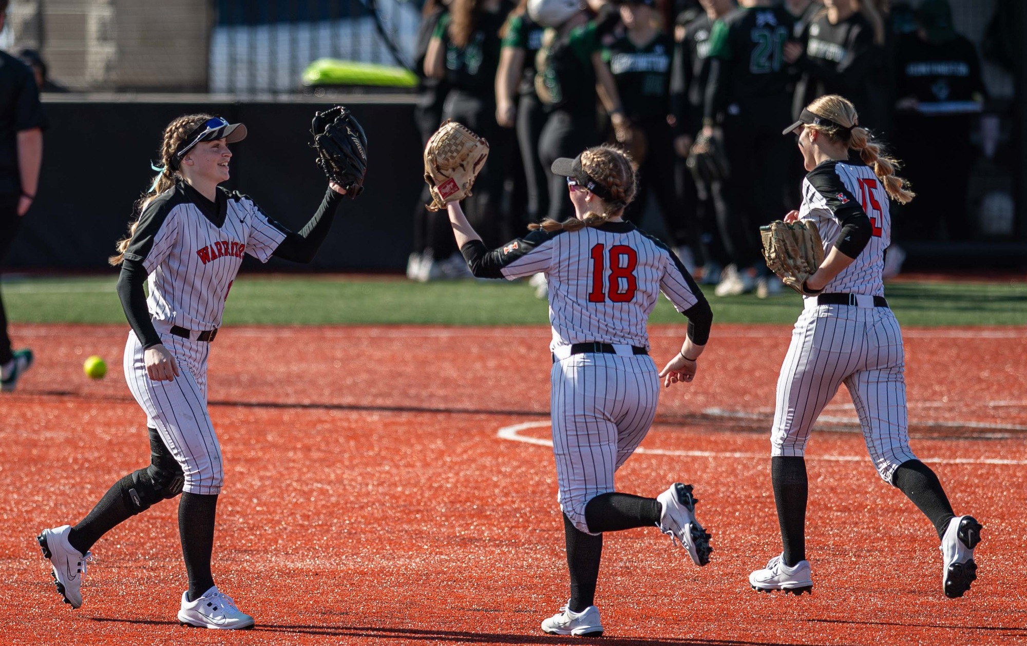 Delaney embraced by Fox after inning 