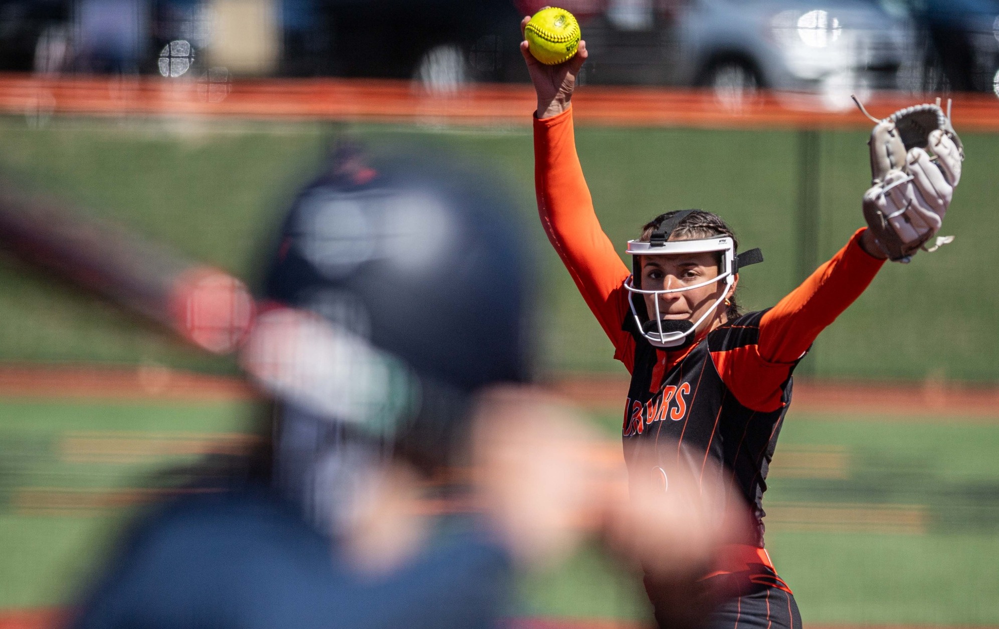 Bravo delivering pitches 