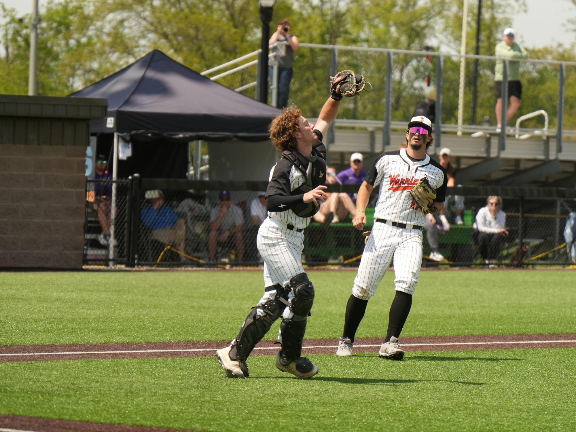 jack ferguson catching popup 