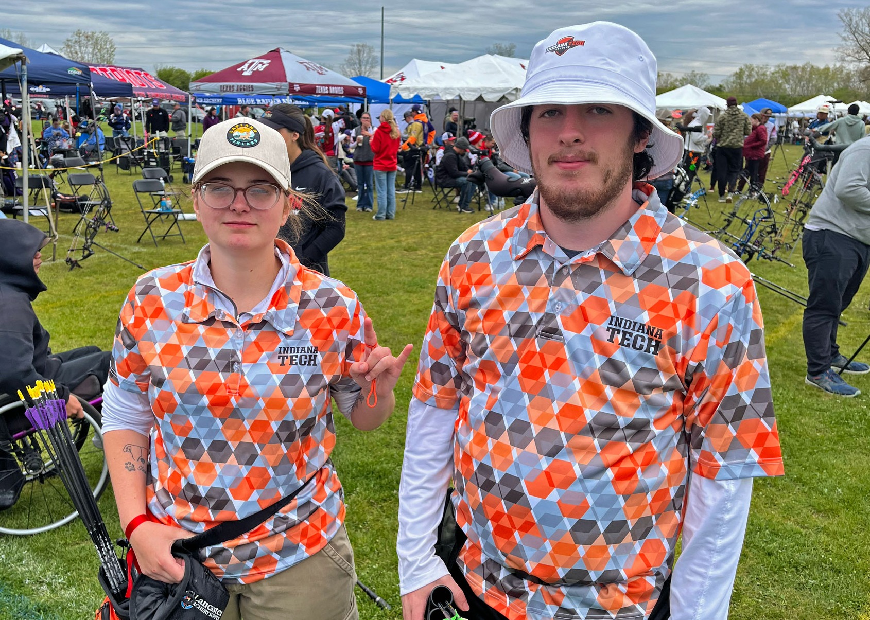 Allie Goodrich and Jack Boer at USA Target Nationals