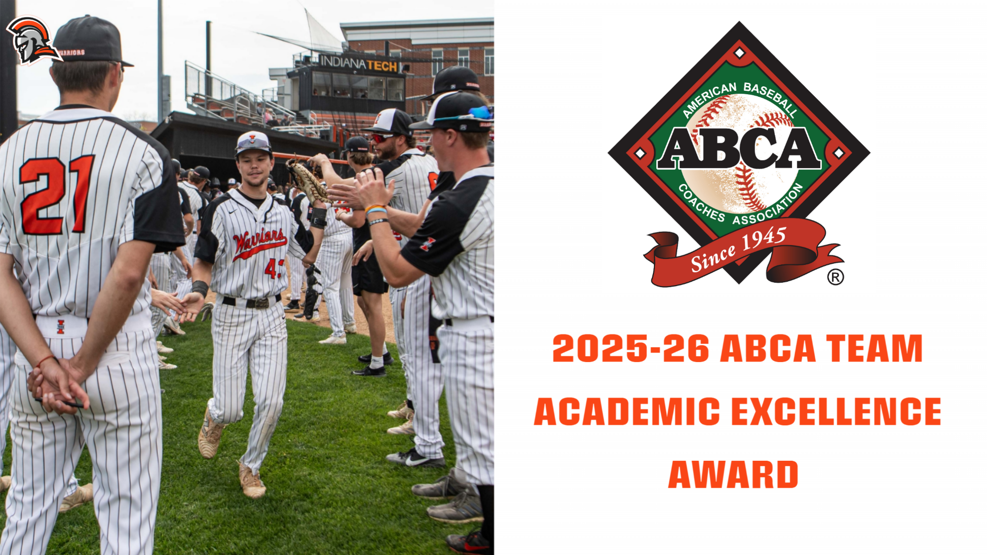 2025-26 abca team excellence award
