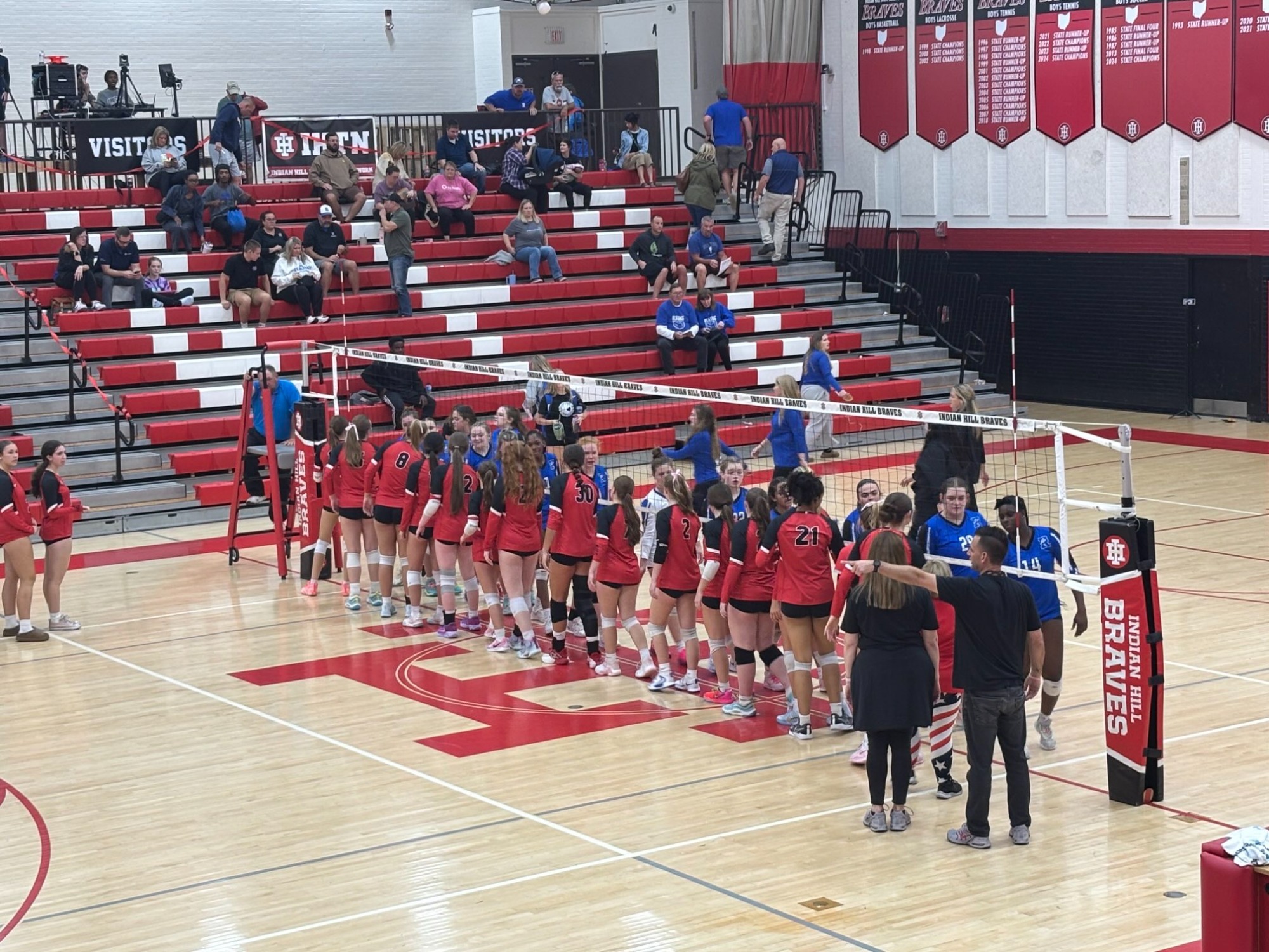 2025 Girls Volleyball-Reading Senior Night