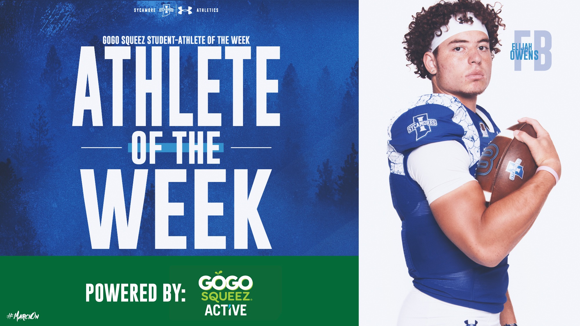 Owens named to Jerry Rice Award Watch List Indiana State University