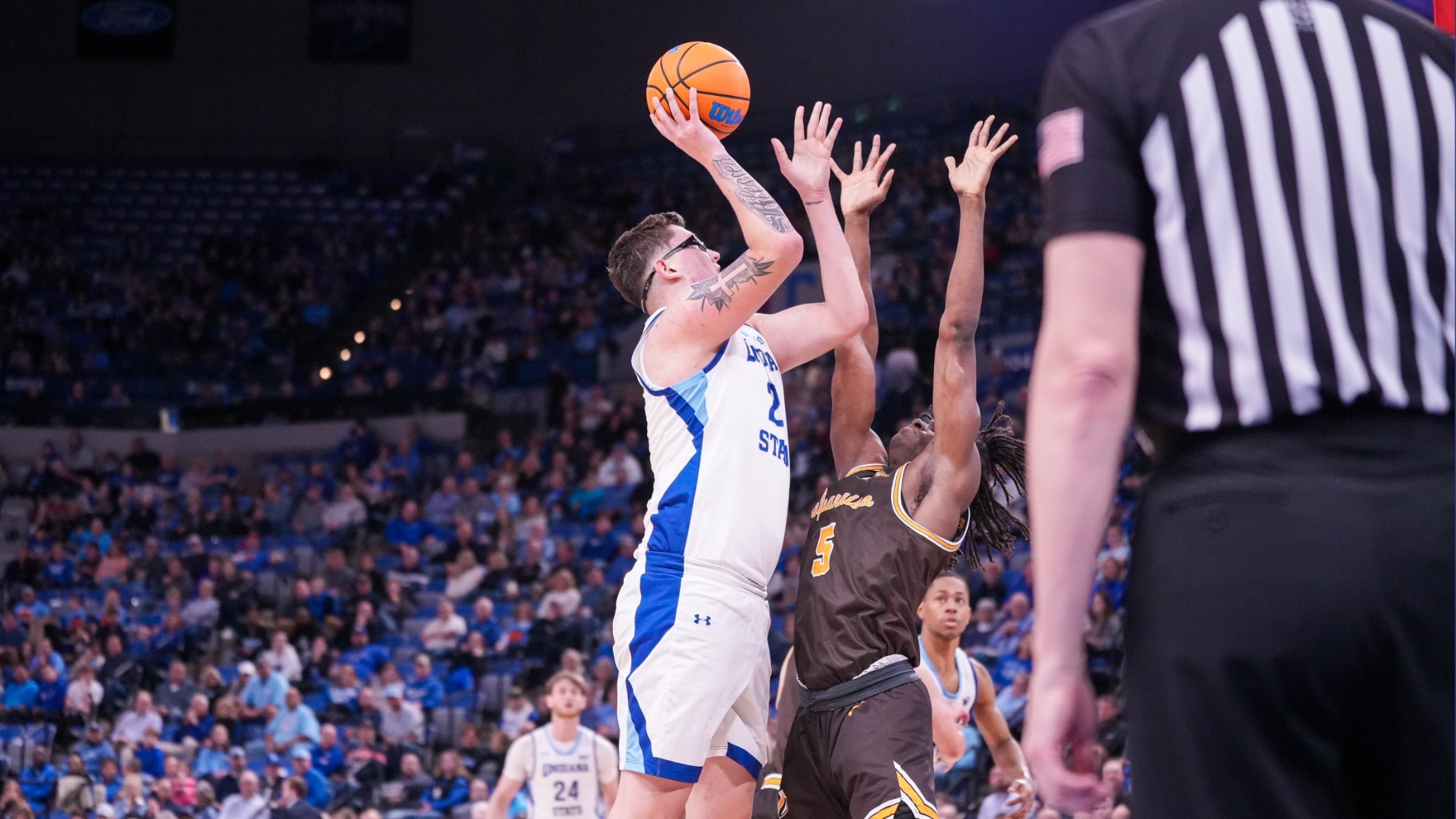 The Sycamores cruise to 40point victory at home against Valpo