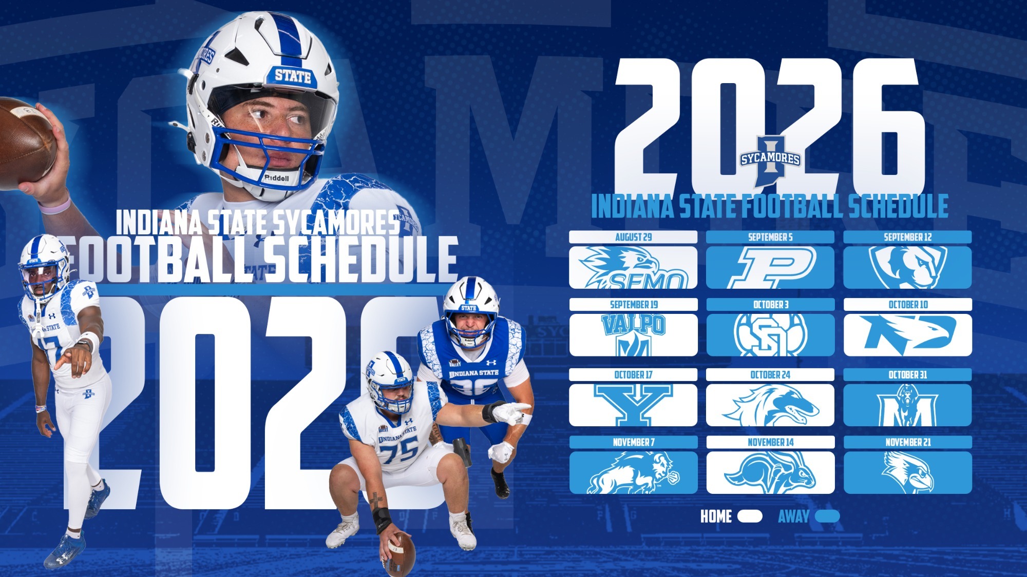 2026 Indiana State Football Schedule