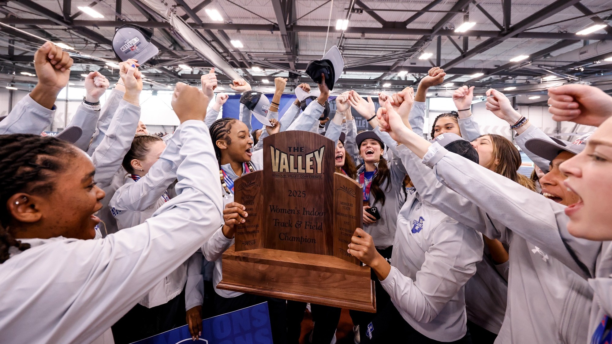 2025 MVC Women's Indoor T&F Celebration