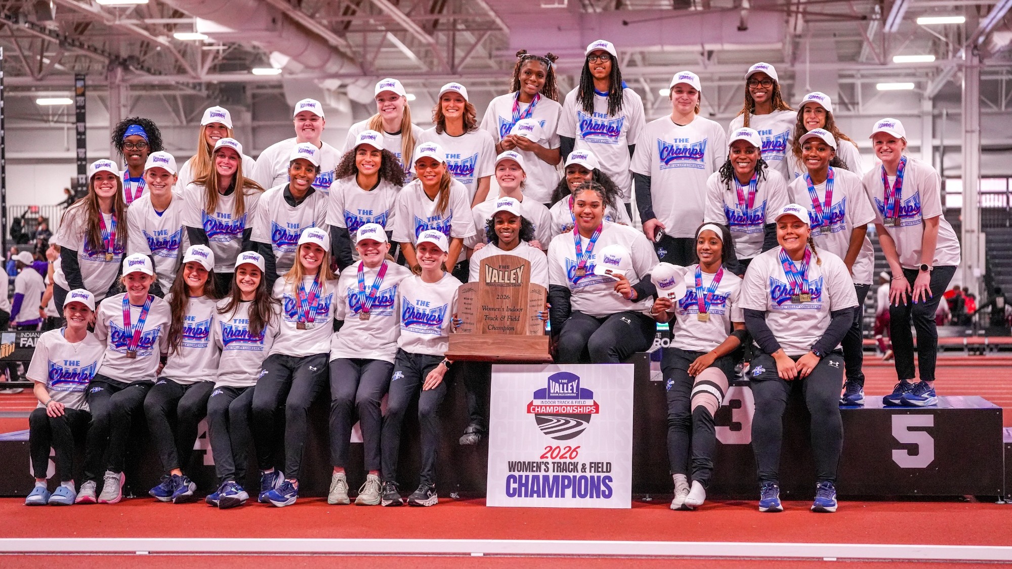 2026 MVC Women's Indoor T&F Champions