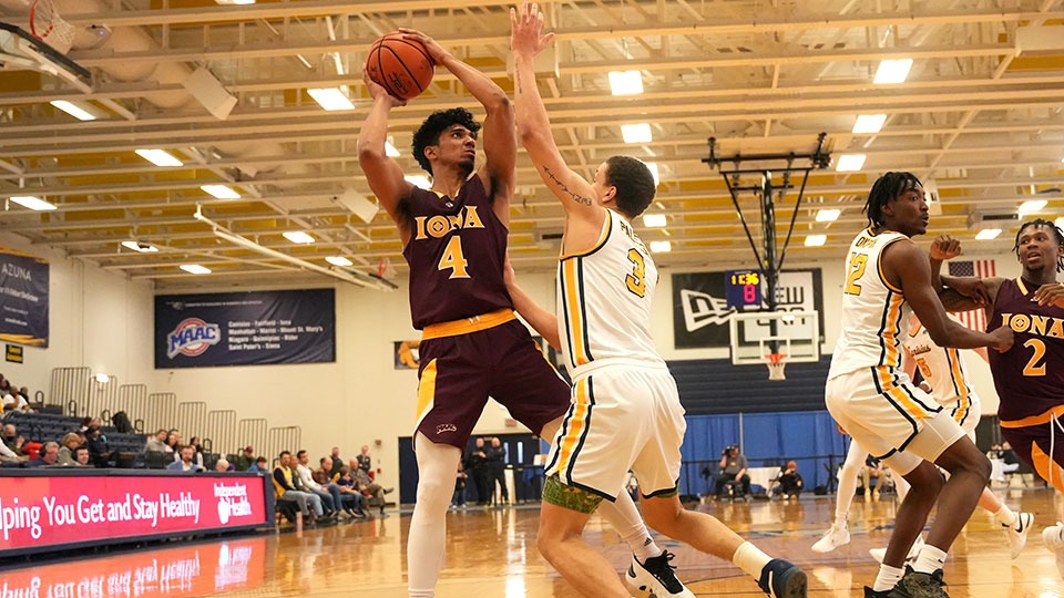 Jean Aranguren Men's Basketball Iona University Athletics