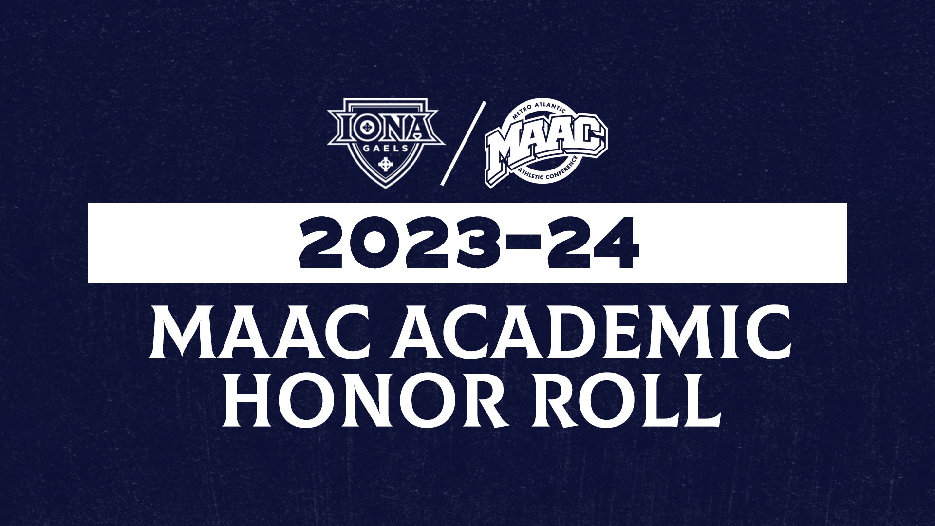 2023-24 MAAC Academic Honor Roll