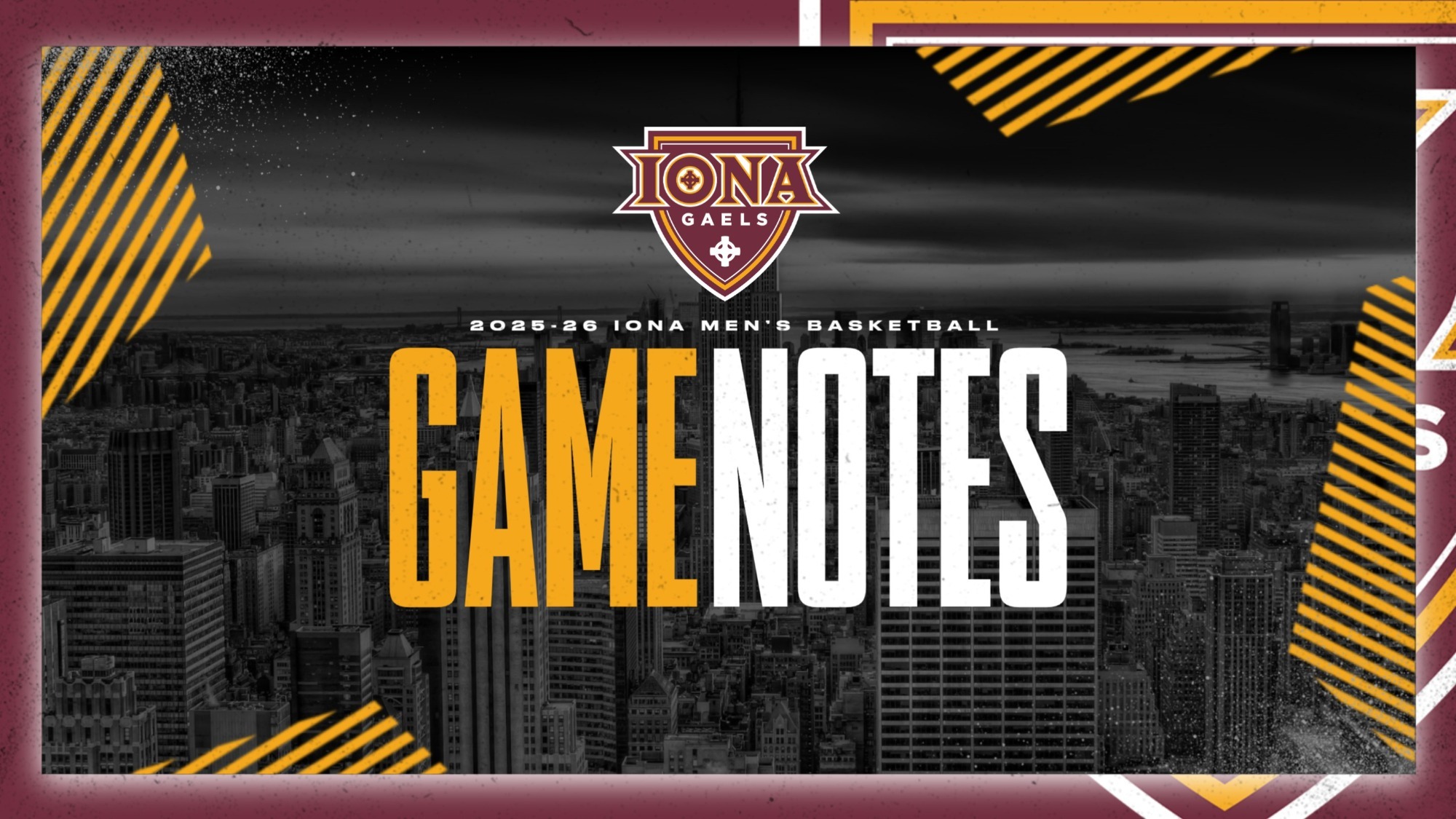 2025-26 Iona MBB Game Notes