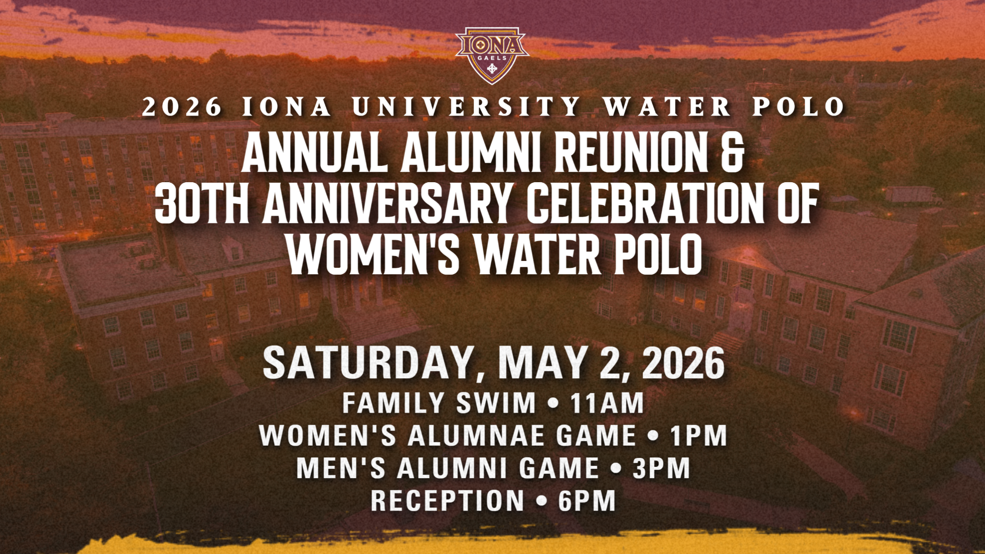 2026 WP Alumni Reunion Save the Date