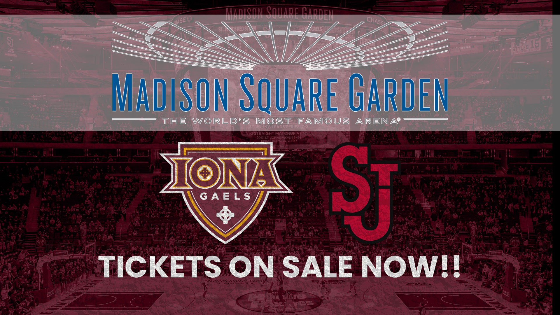 2026 Madison Square Garden St. John's Iona Tickets