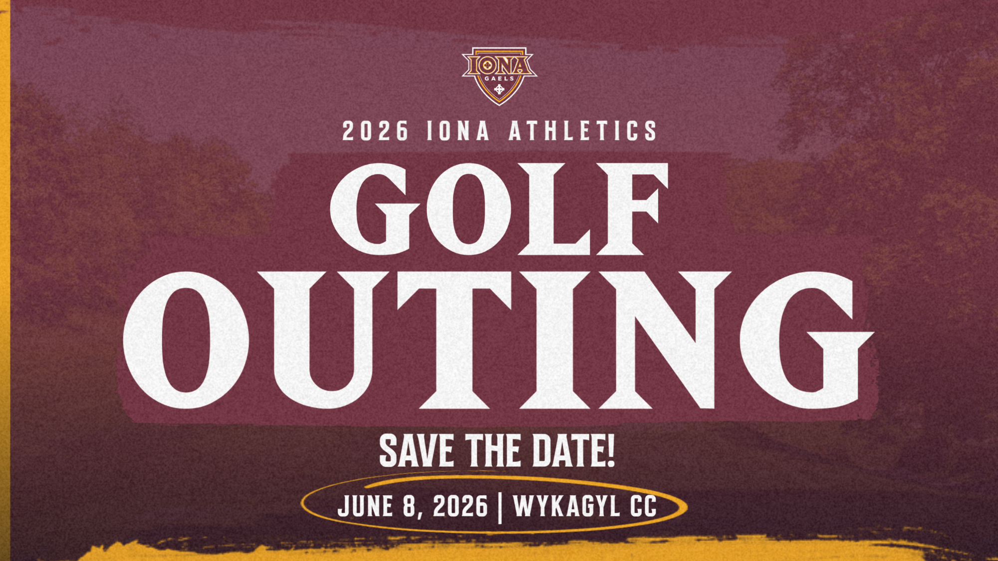 2026 Athletics Golf Outing STD