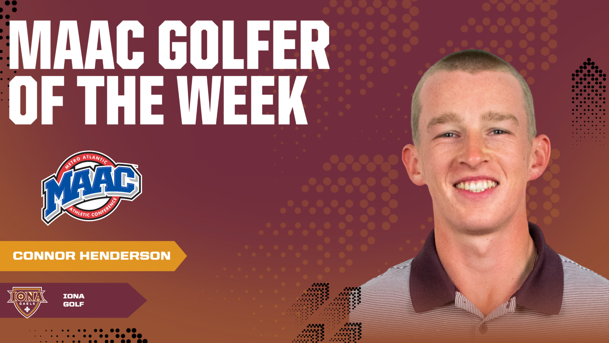 MAAC Golfer of the Week