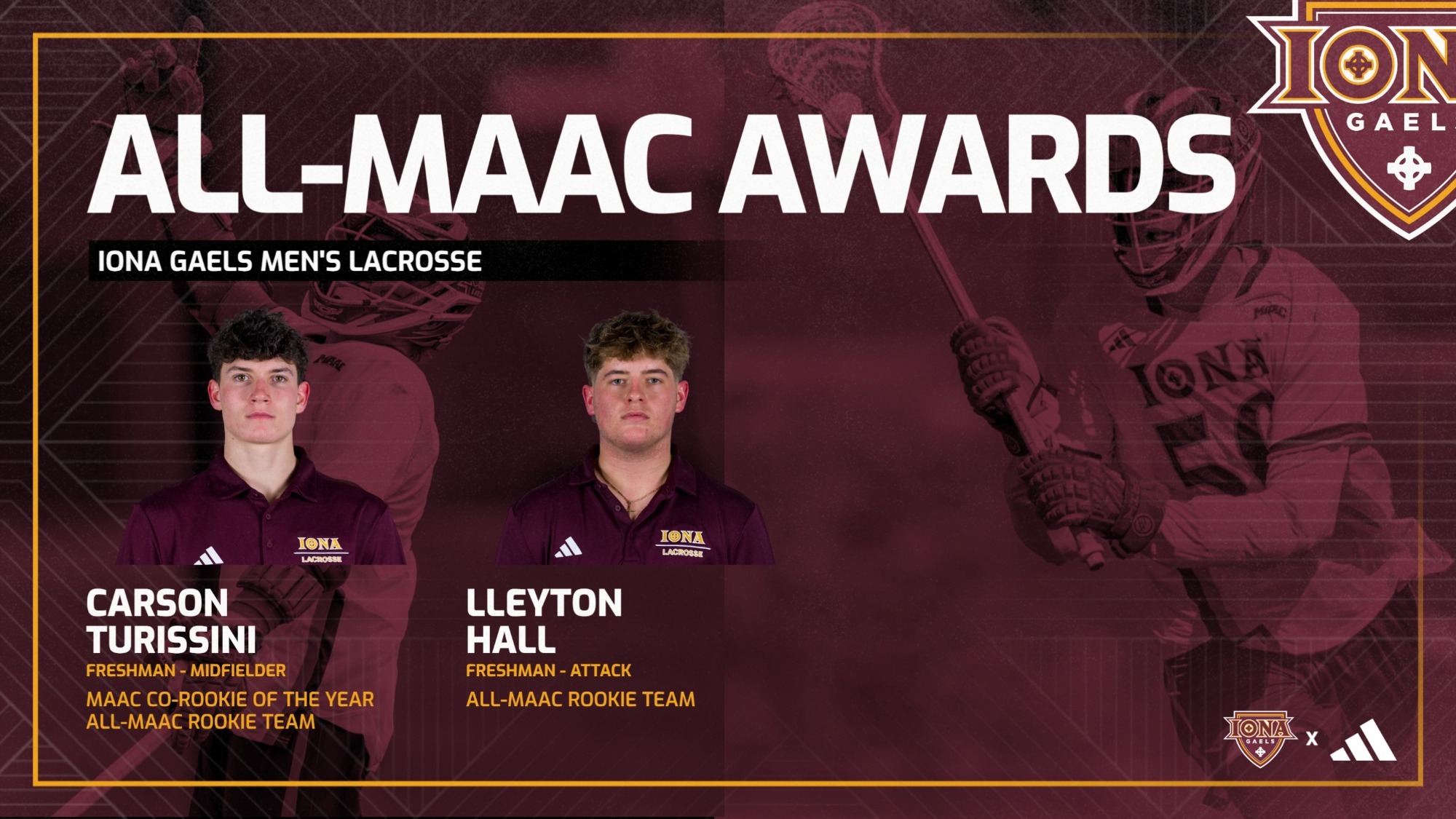 MAAC Men's Lacrosse All-MAAC 2026 Turissini Hall