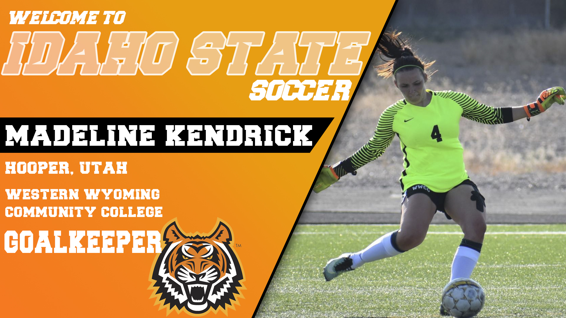 Women's Soccer Announces Signing of Madeline Kendrick Idaho State