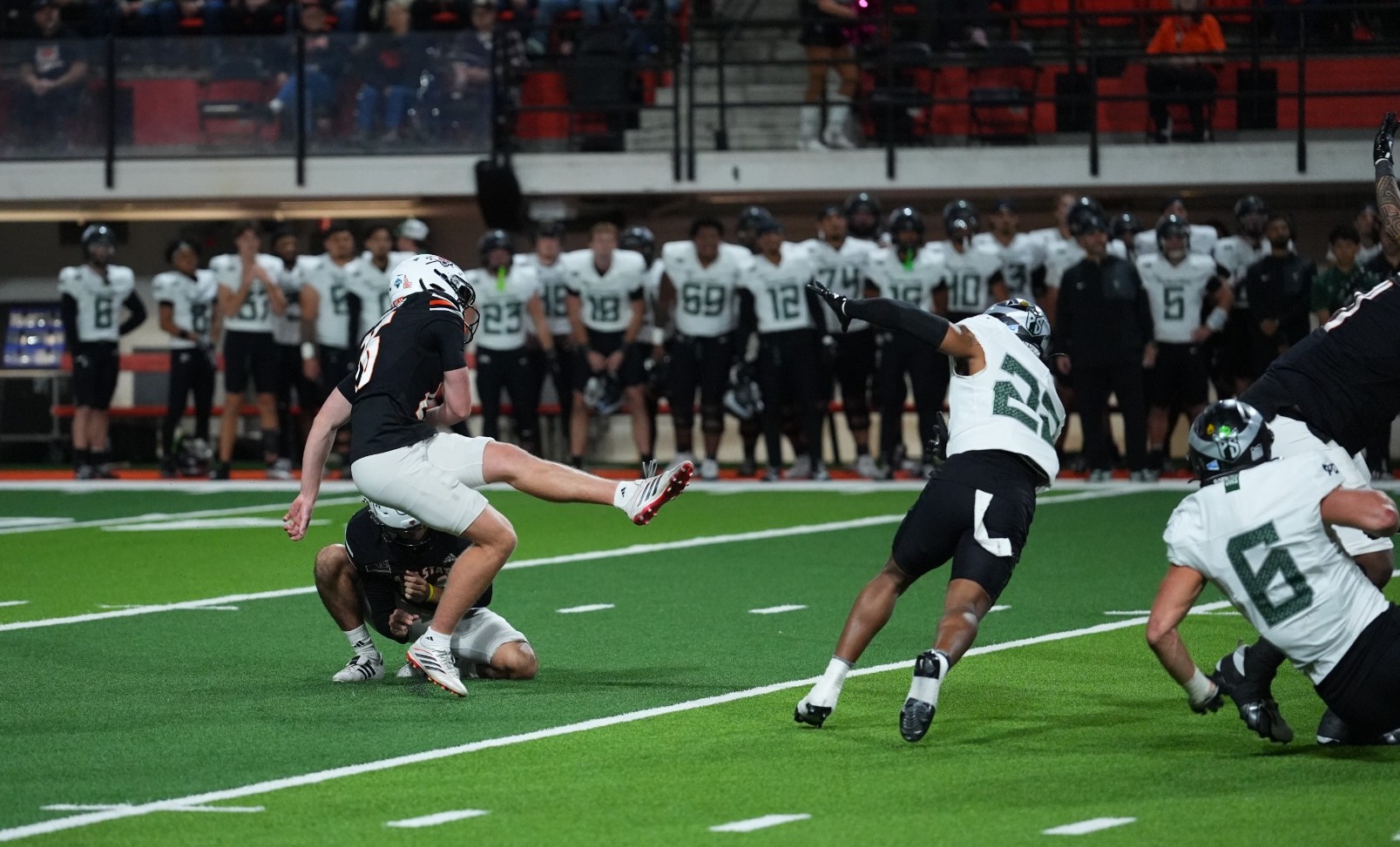 Mason Kicking 