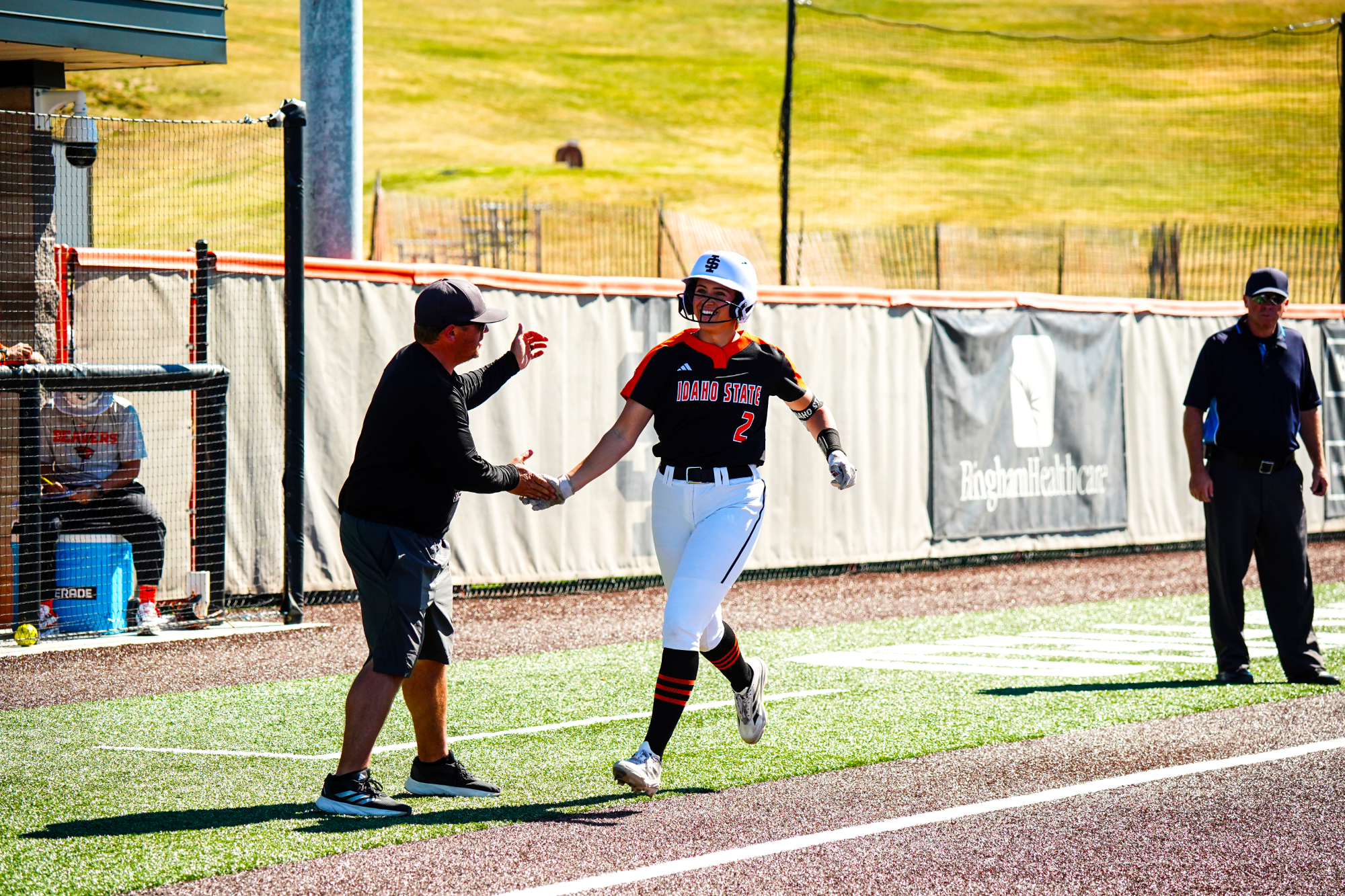 Ava Rounds the Bases