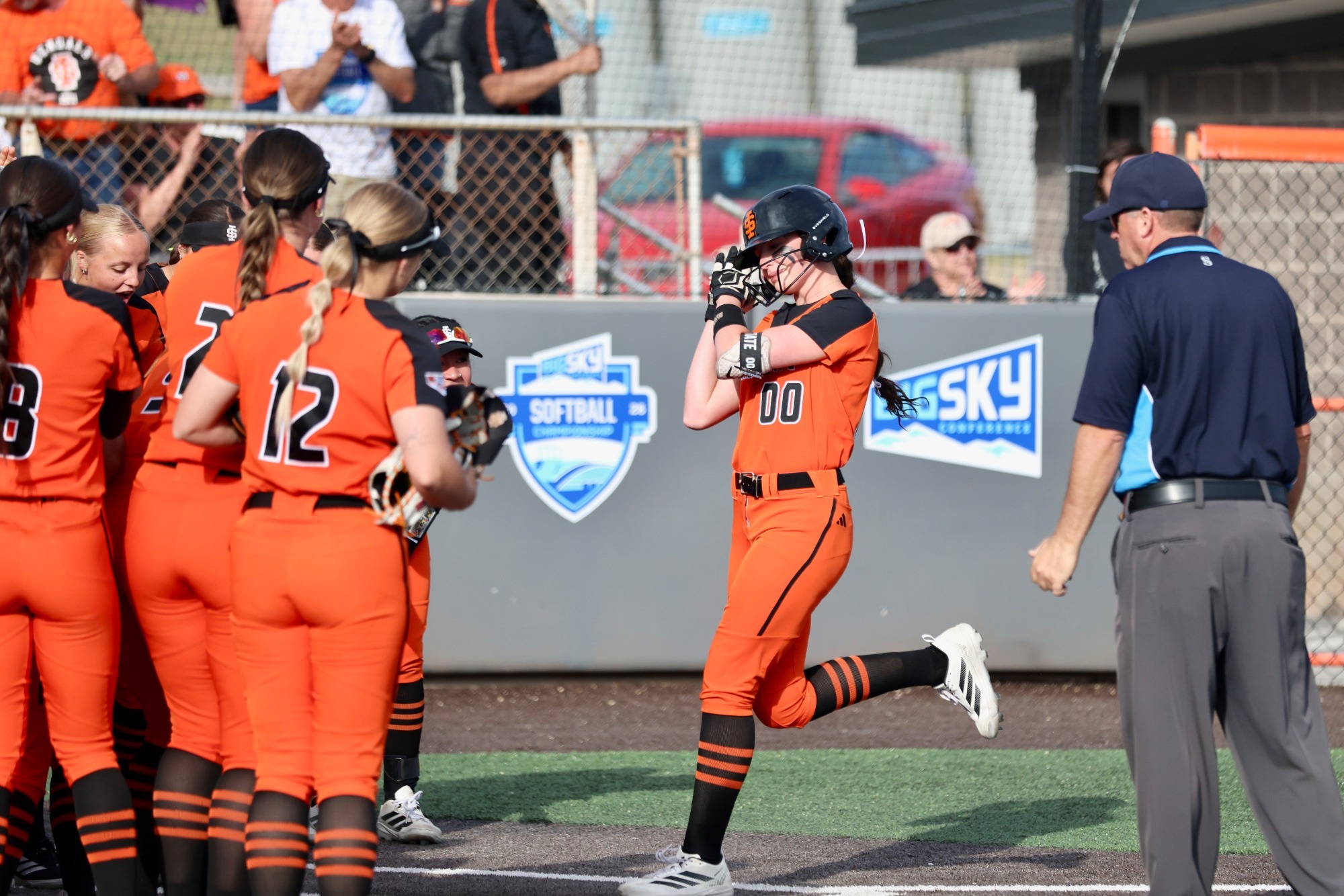 Kira Walk Off Celebration