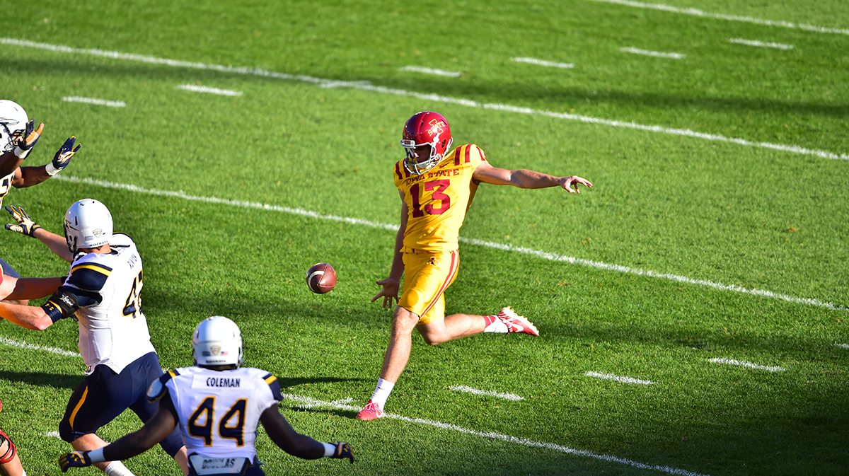Colin Downing Football Iowa State University Athletics