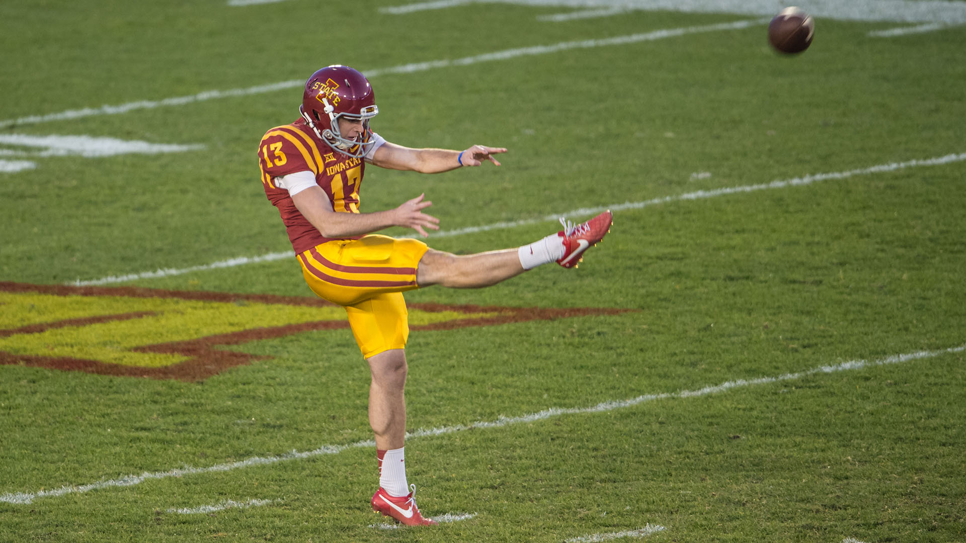 Colin Downing Football Iowa State University Athletics