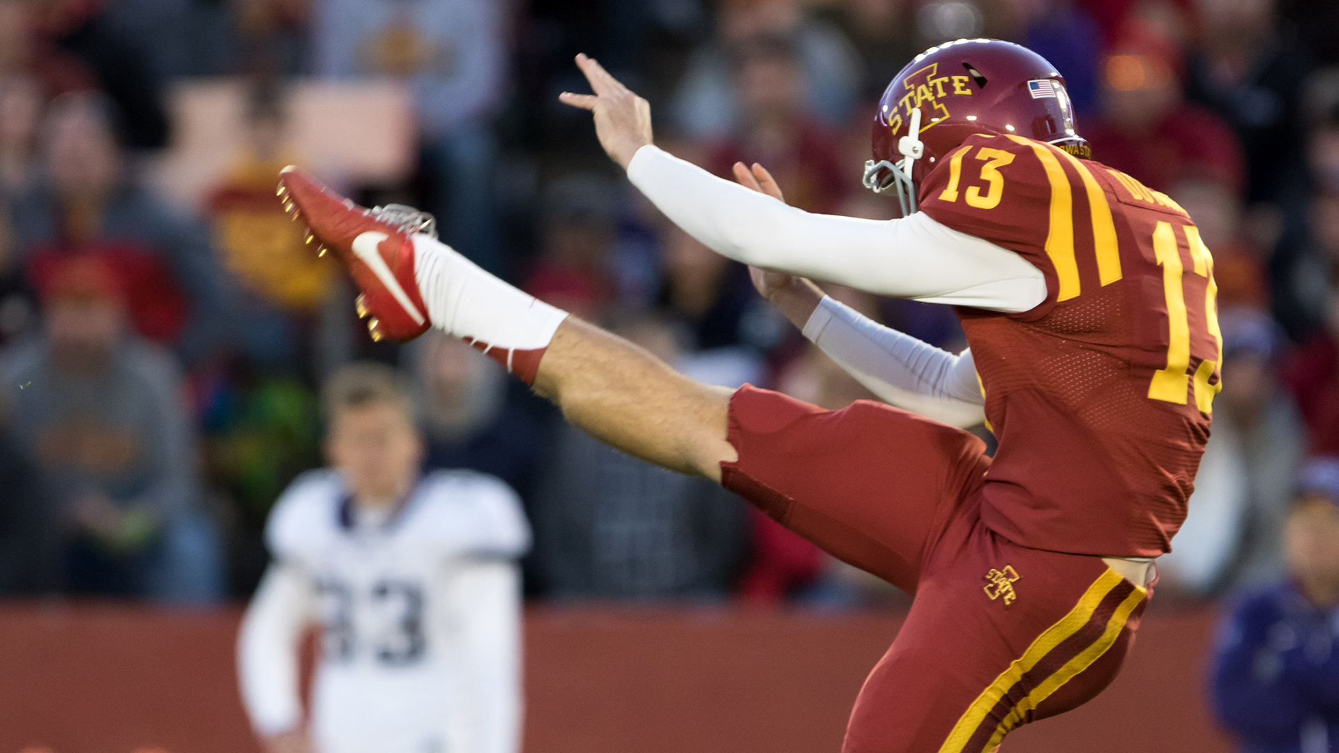 Colin Downing Football Iowa State University Athletics