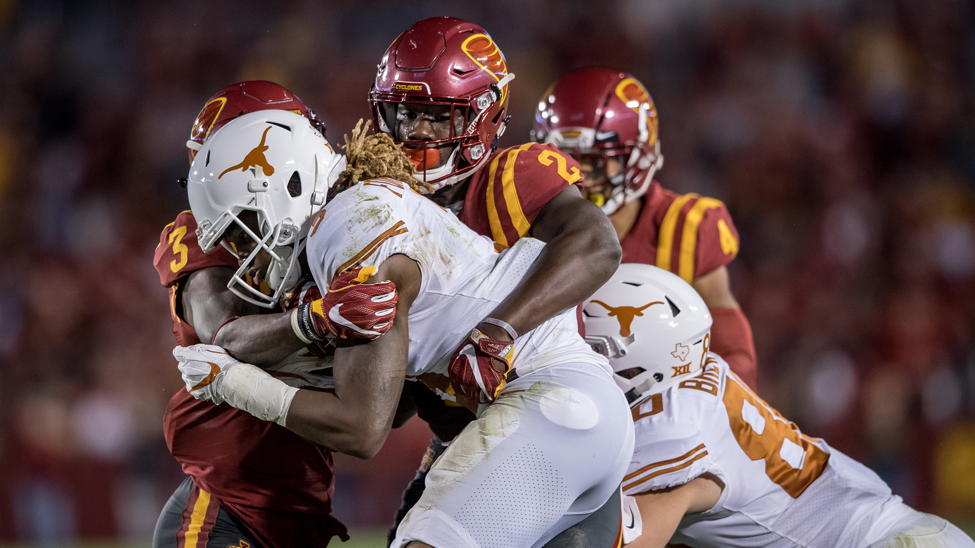 Willie Harvey Football Iowa State University Athletics