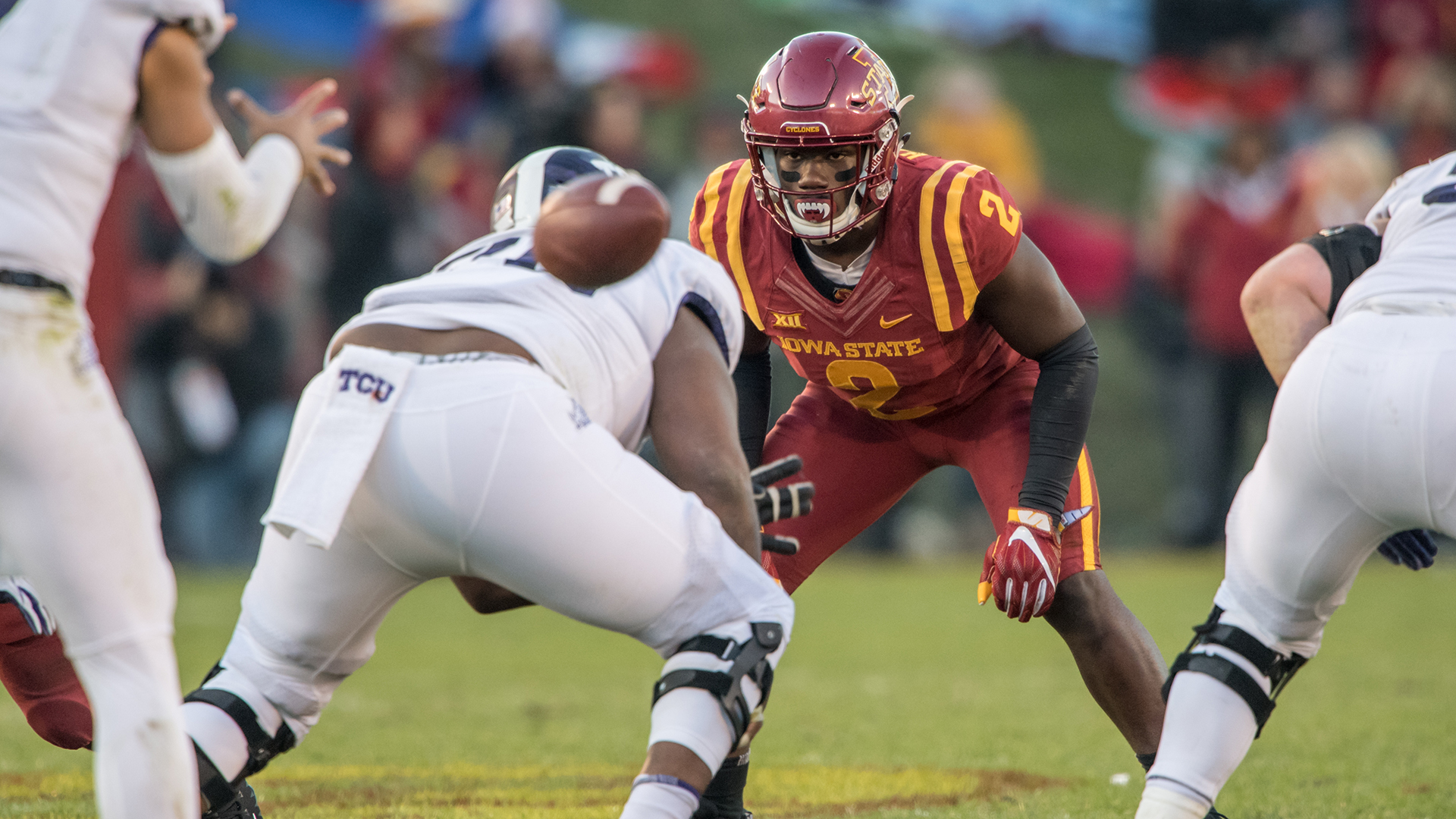 Willie Harvey Football Iowa State University Athletics
