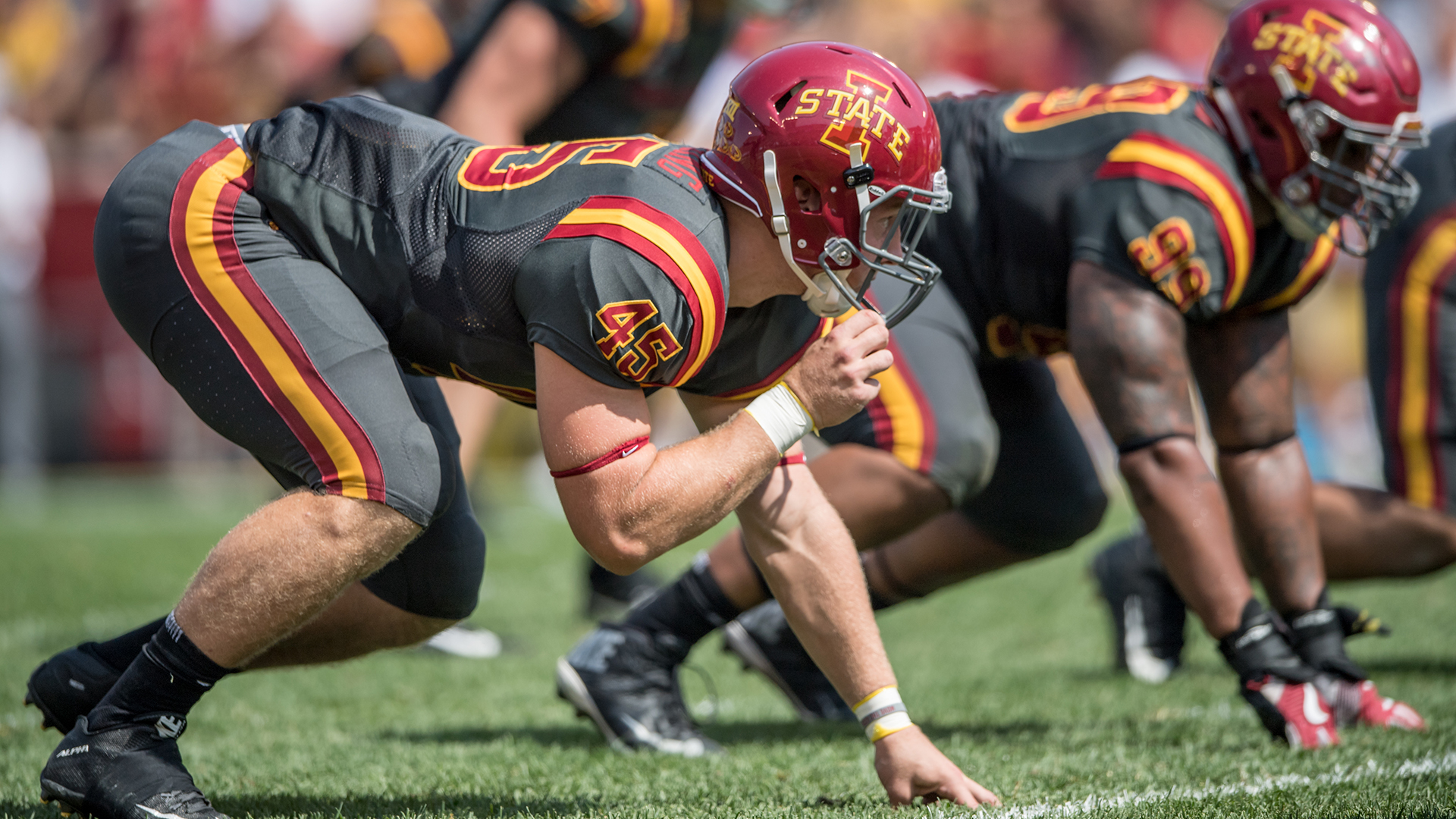 Carson Lensing Football Iowa State University Athletics