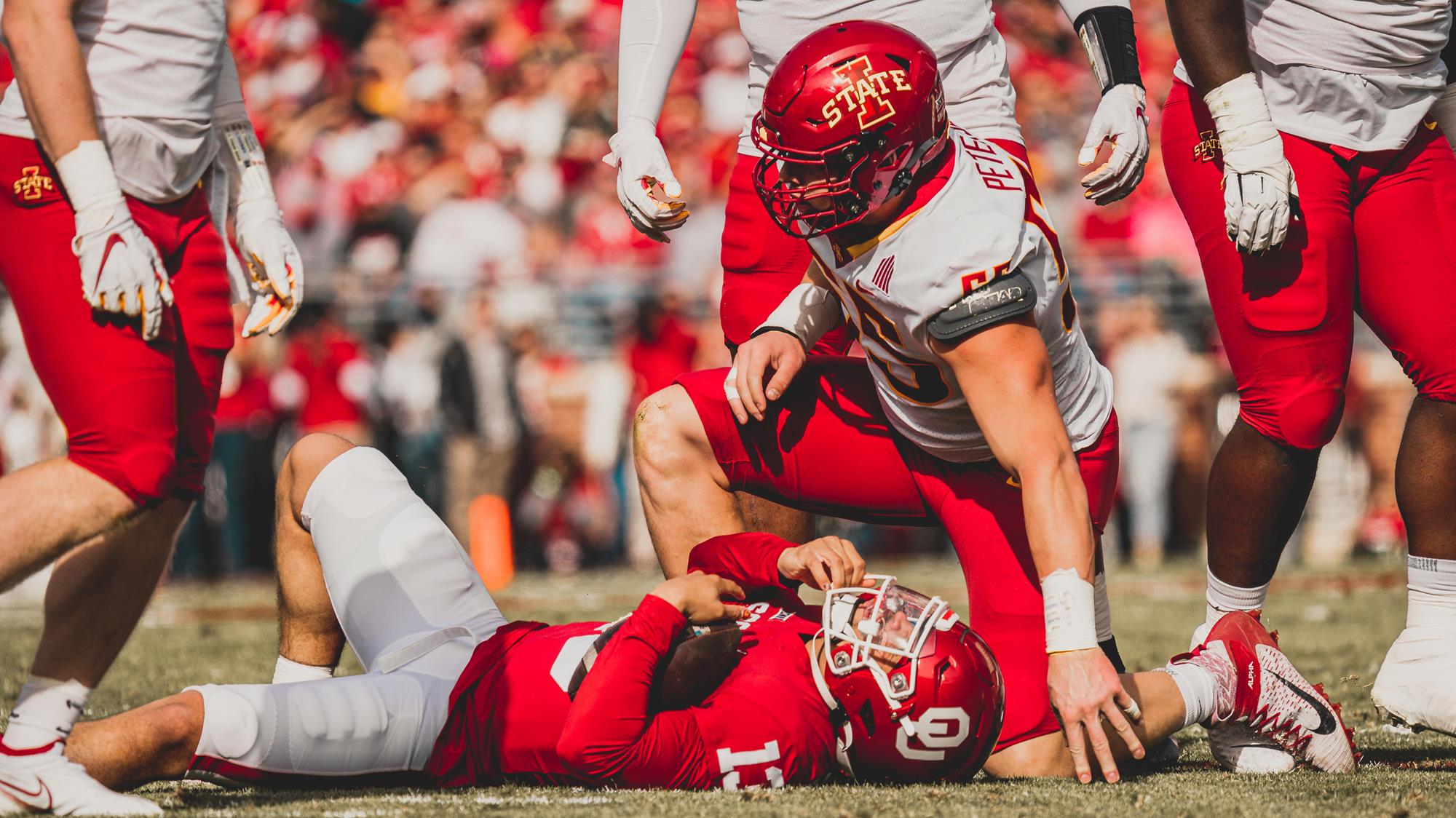 Zach Petersen Football Iowa State University Athletics