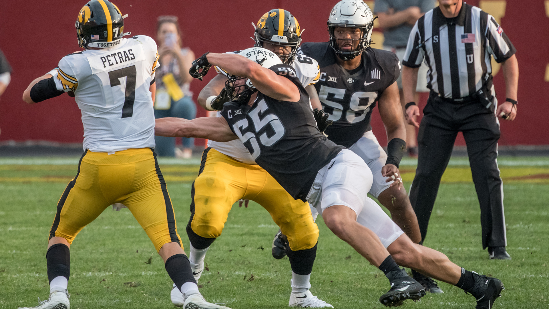 Zach Petersen Football Iowa State University Athletics