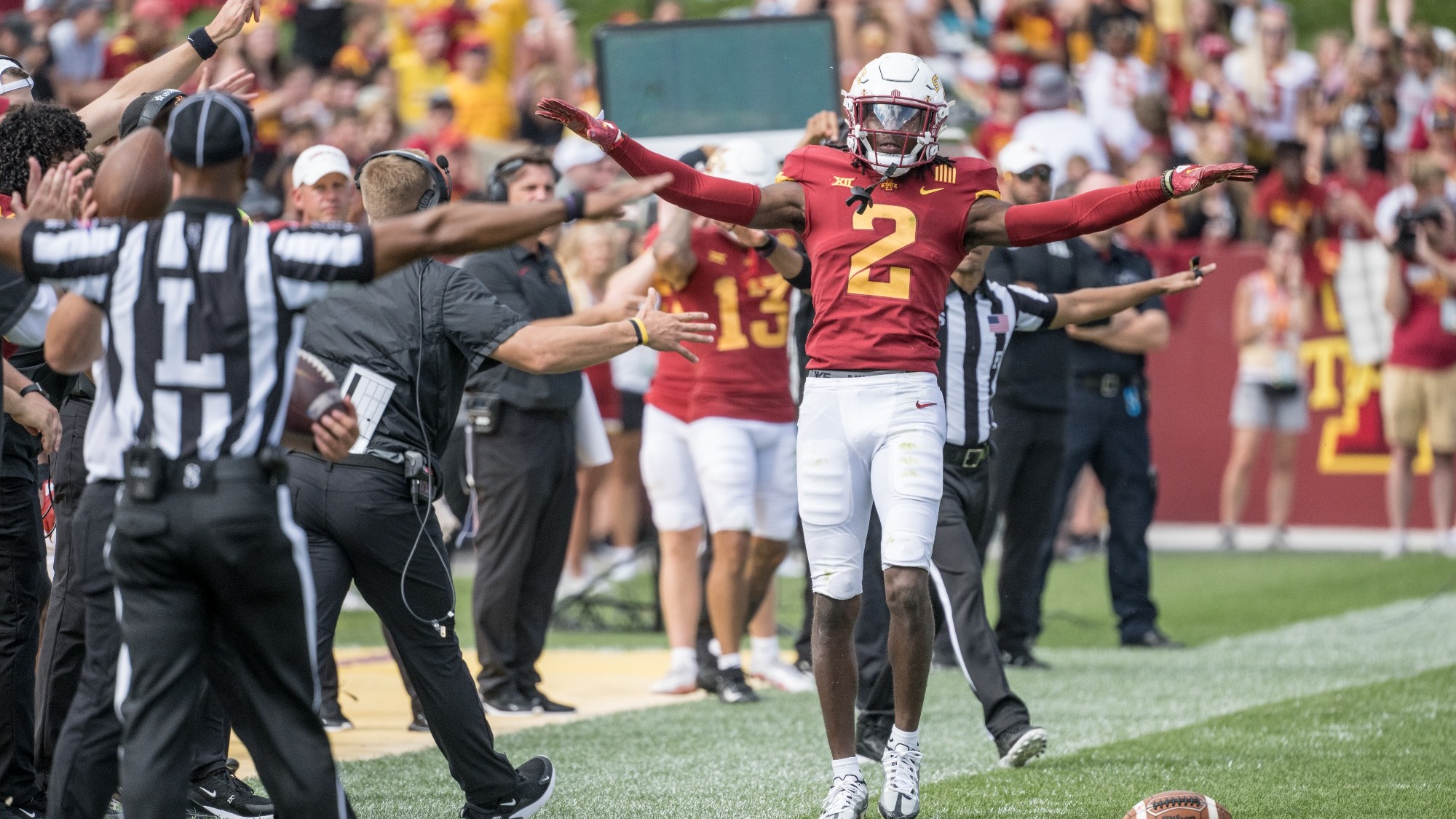 T.J. Tampa Football Iowa State University Athletics