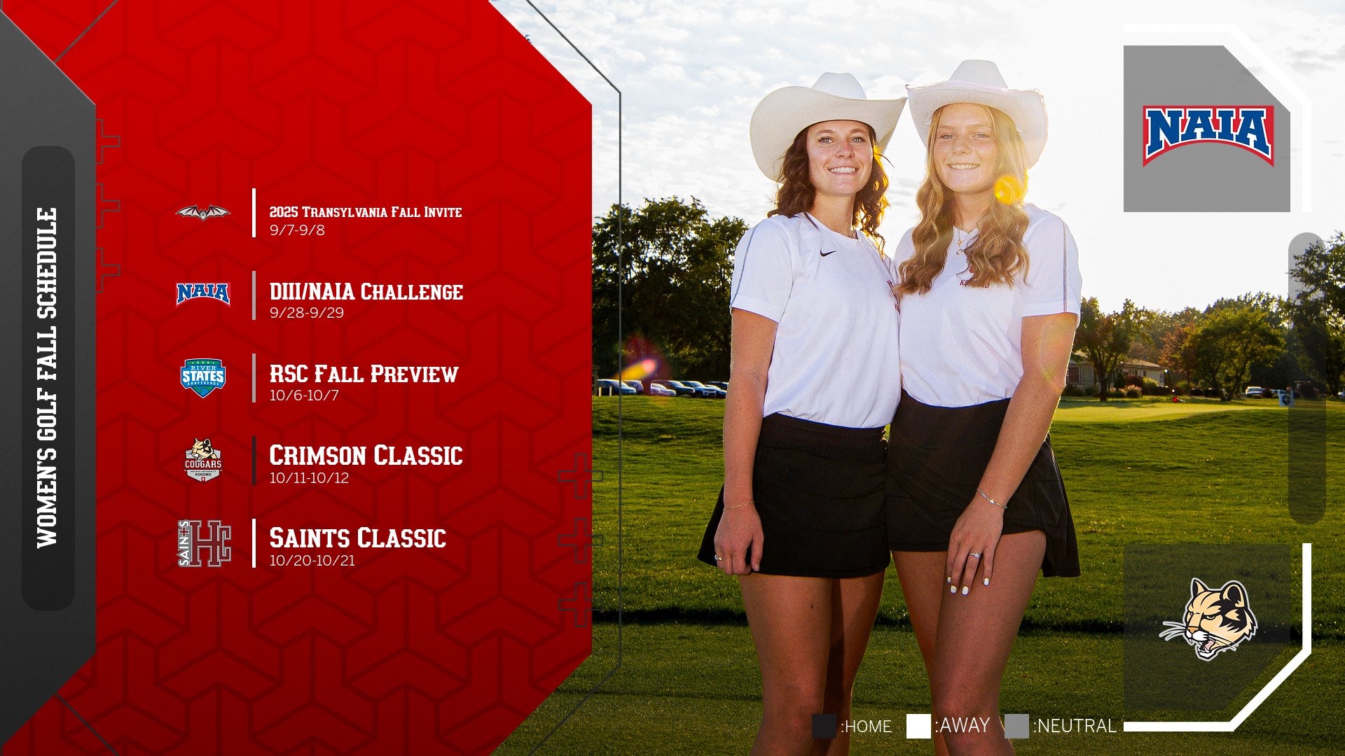 2025 wgolf fall schedule