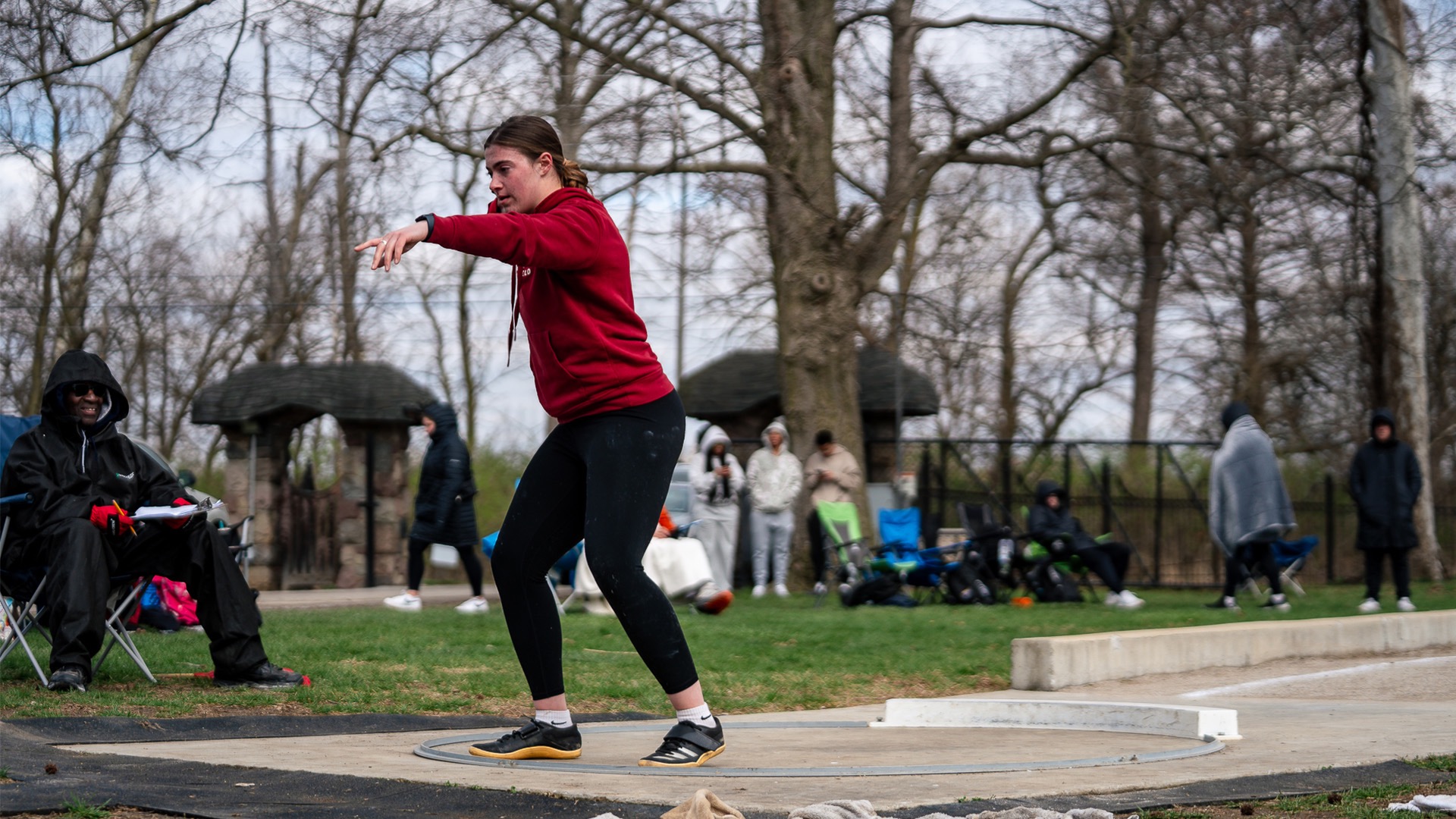 Duncan Shot Put at Marian