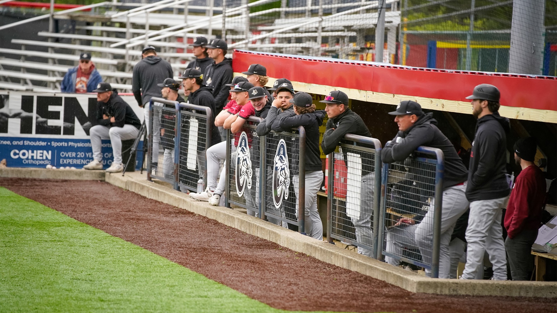 Baseball Dugout vs Brescia in Chillicothe