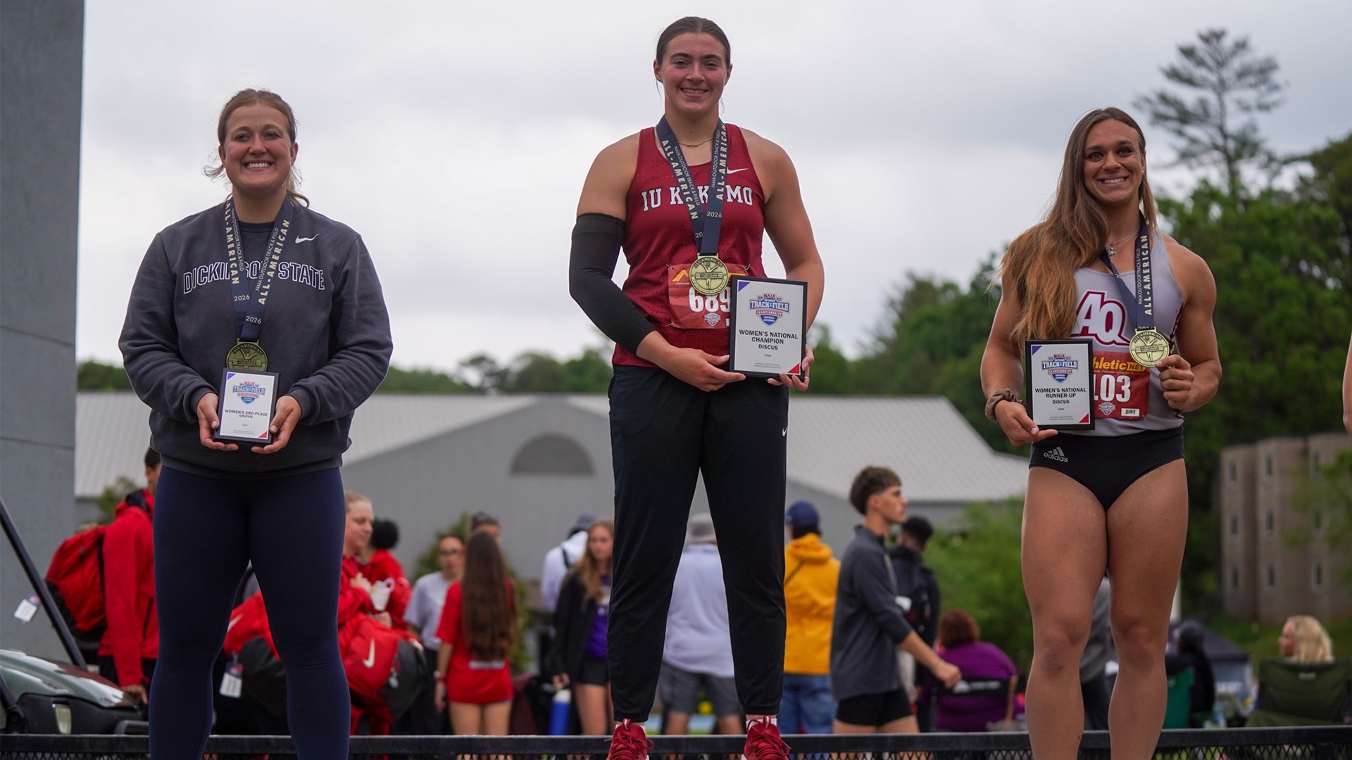 Sydney on Podium/2026 Outdoor Nationals