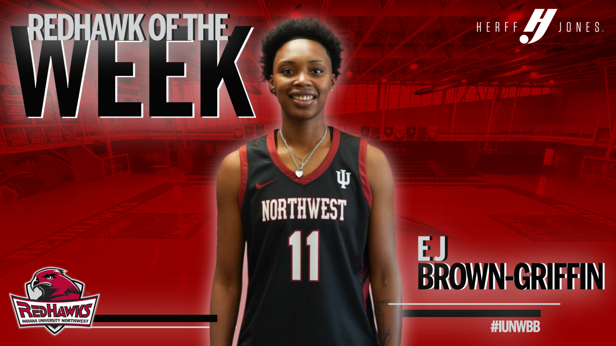 RedHawk of the Week Week 16: EJ Brown-Griffin 1/12