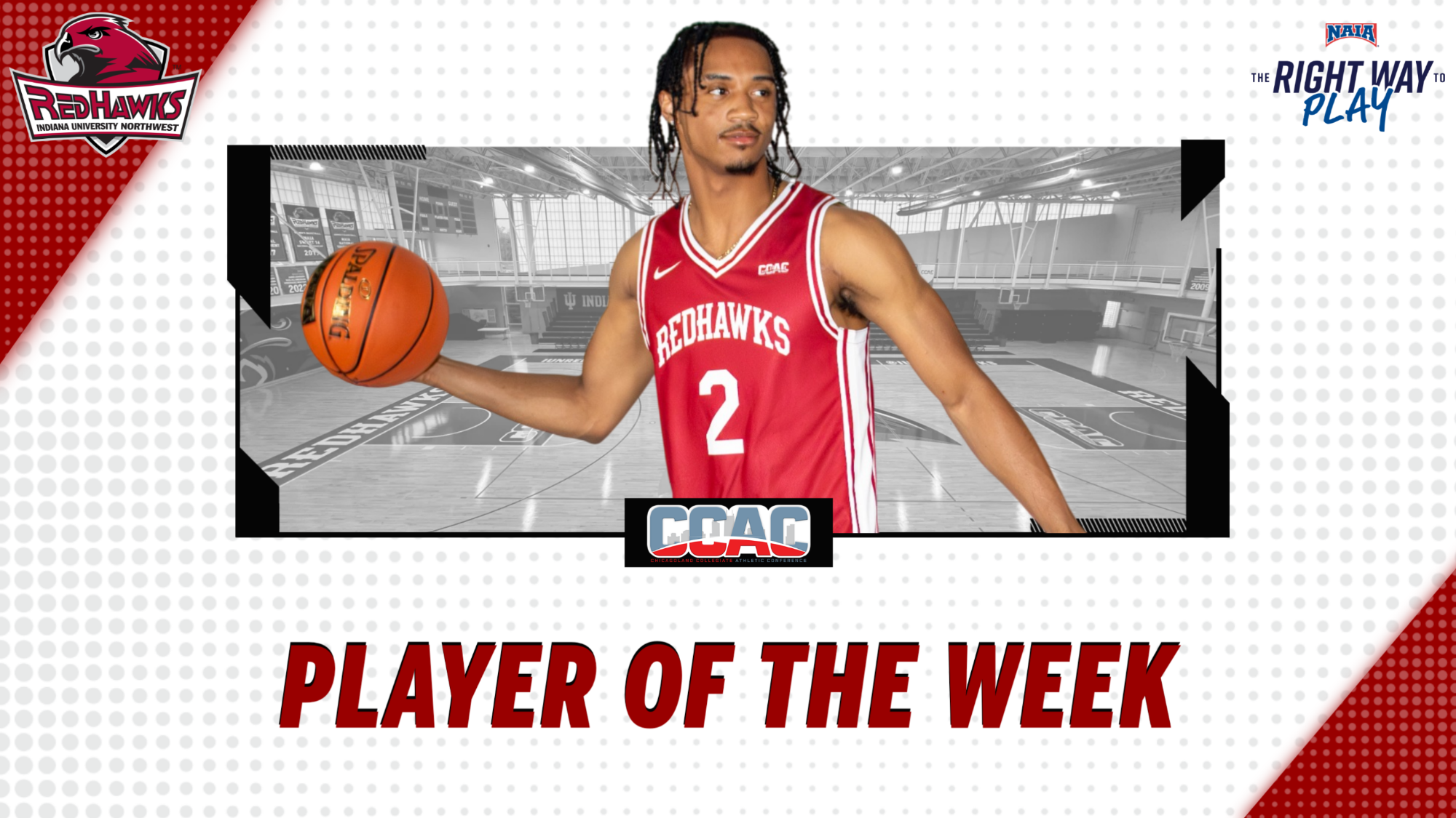 Barnes named CCAC POTW 1/20