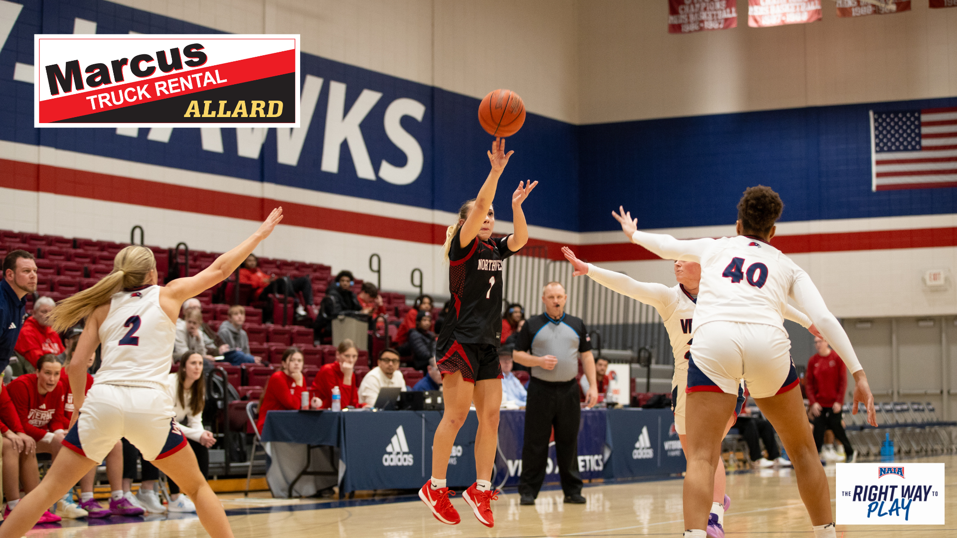 WBB vs. Viterbo and lost in tight finish 1/21